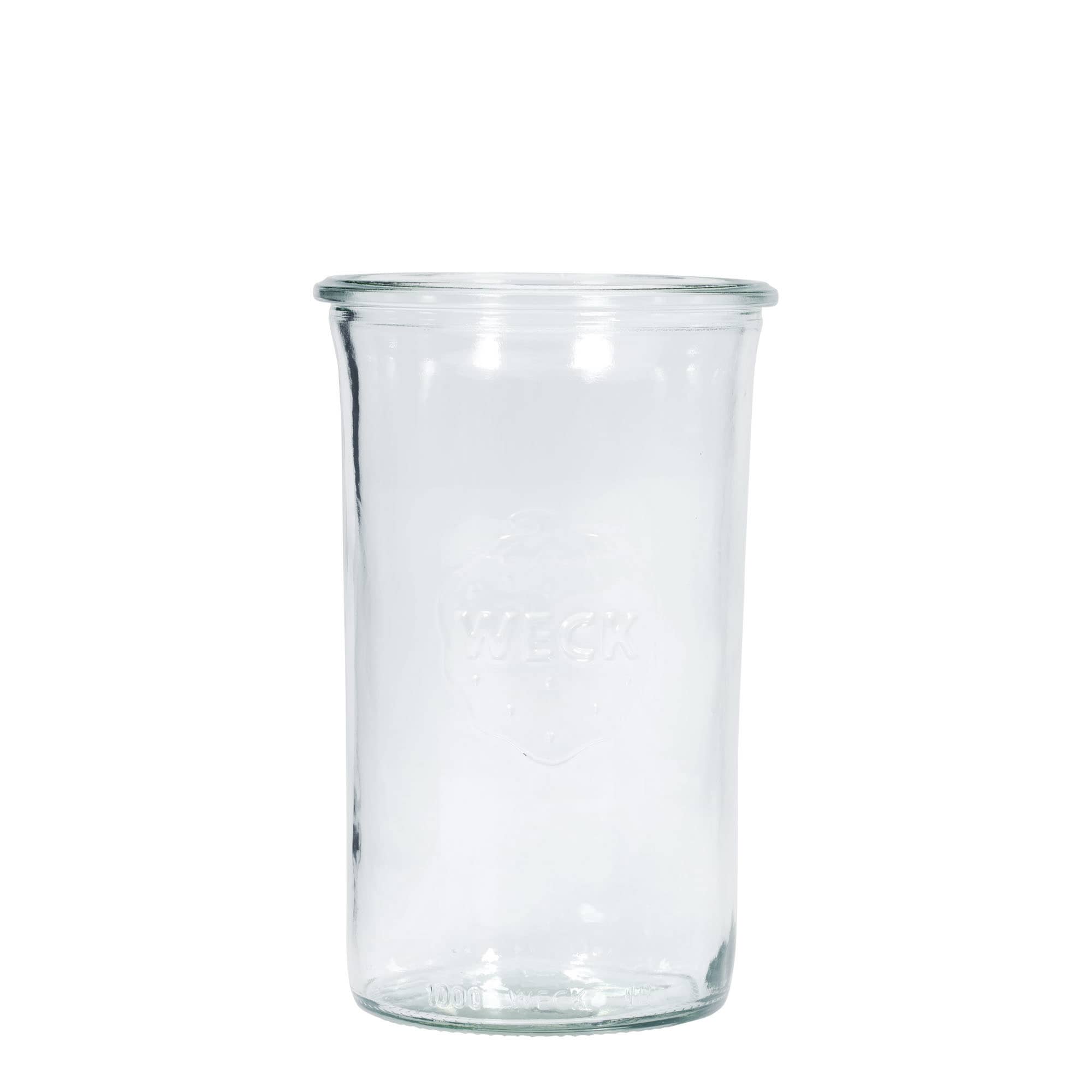 1.000 ml WECK-sturzglas #, mynning: rundrand
