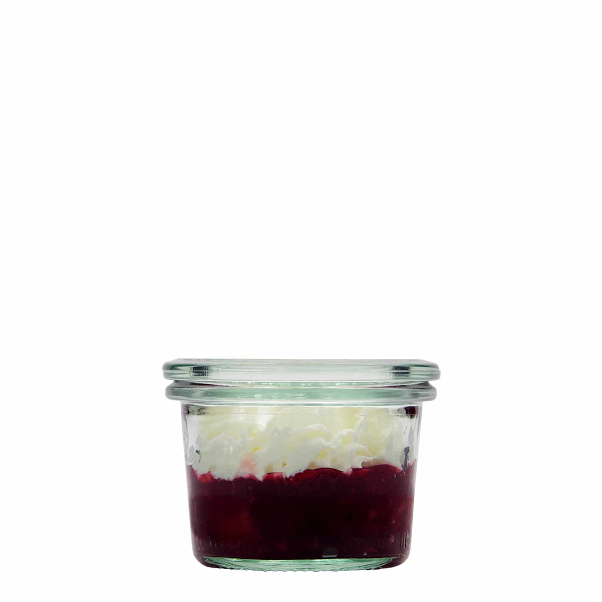 80 ml WECK-sturzglas, mynning: rund kant