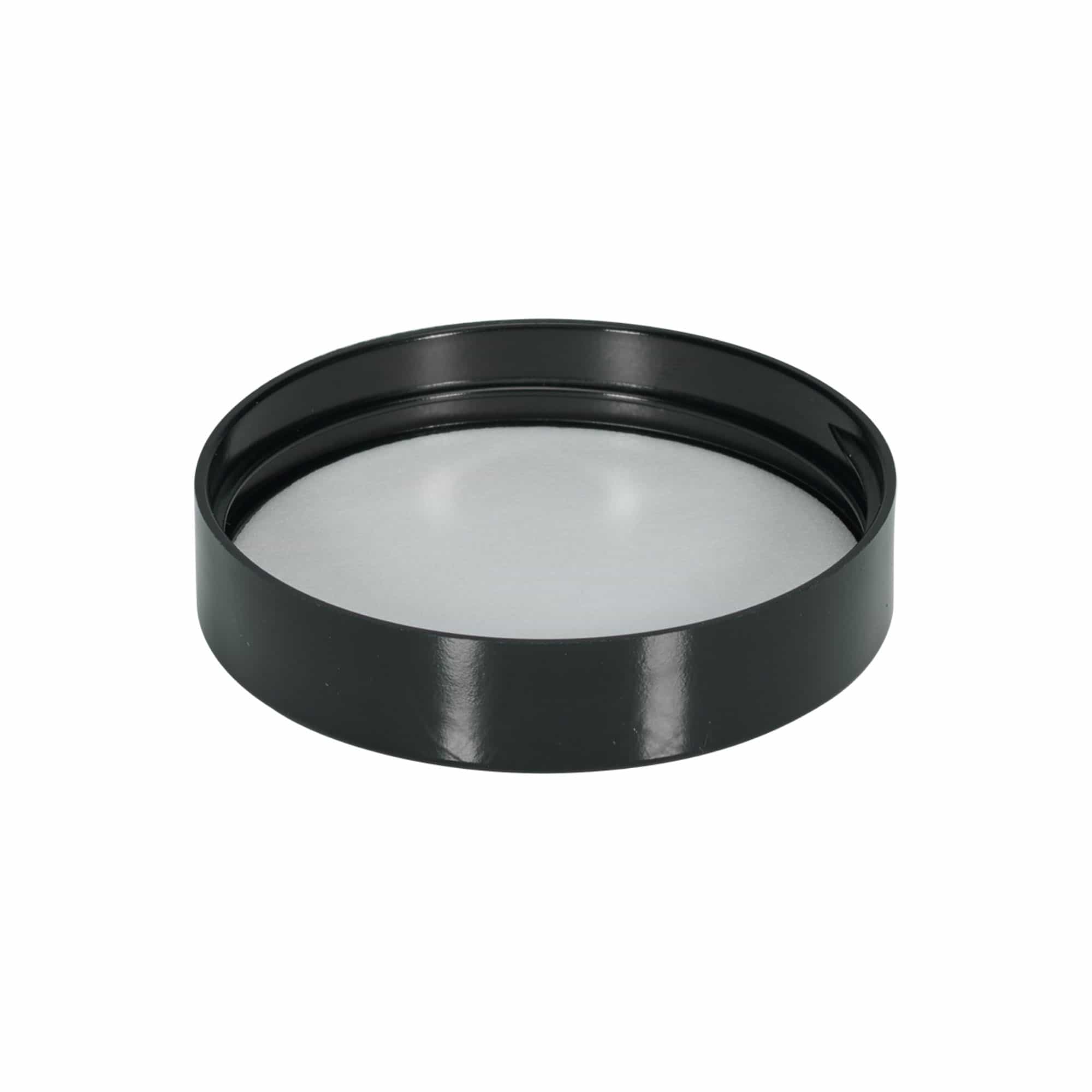 Skruvlock för 120 ml 'Brown Line', PP, vitt