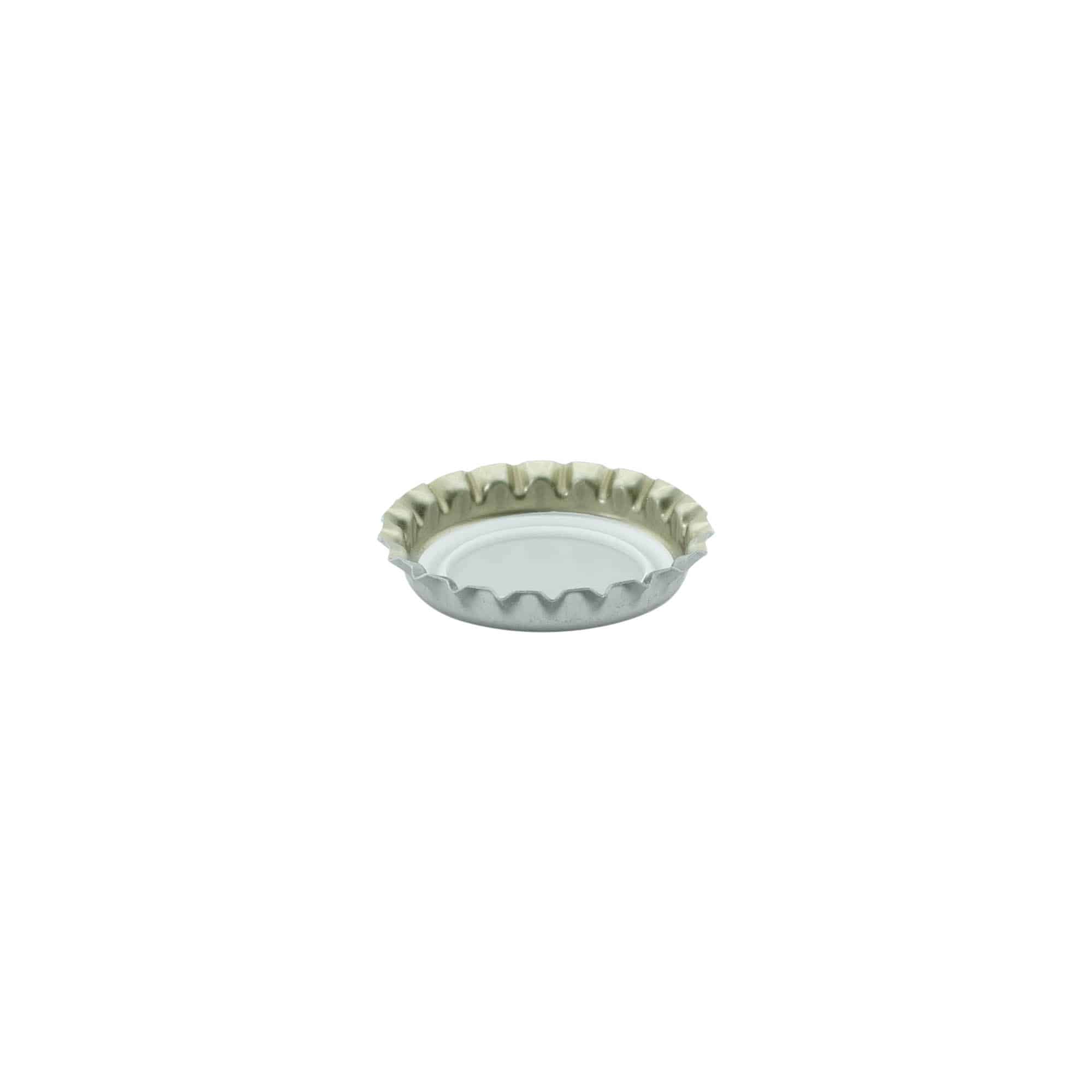 Kapsylen 26 mm, metall, silver