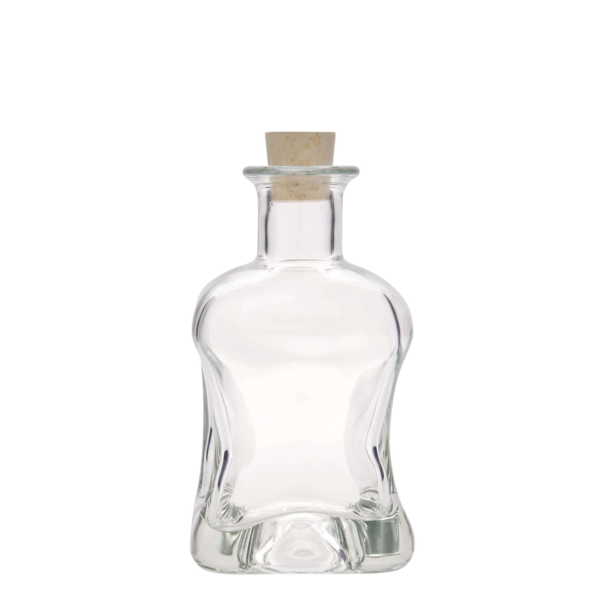 350 ml glasflaska 'Dublin', kvadratisk, öppning: kork