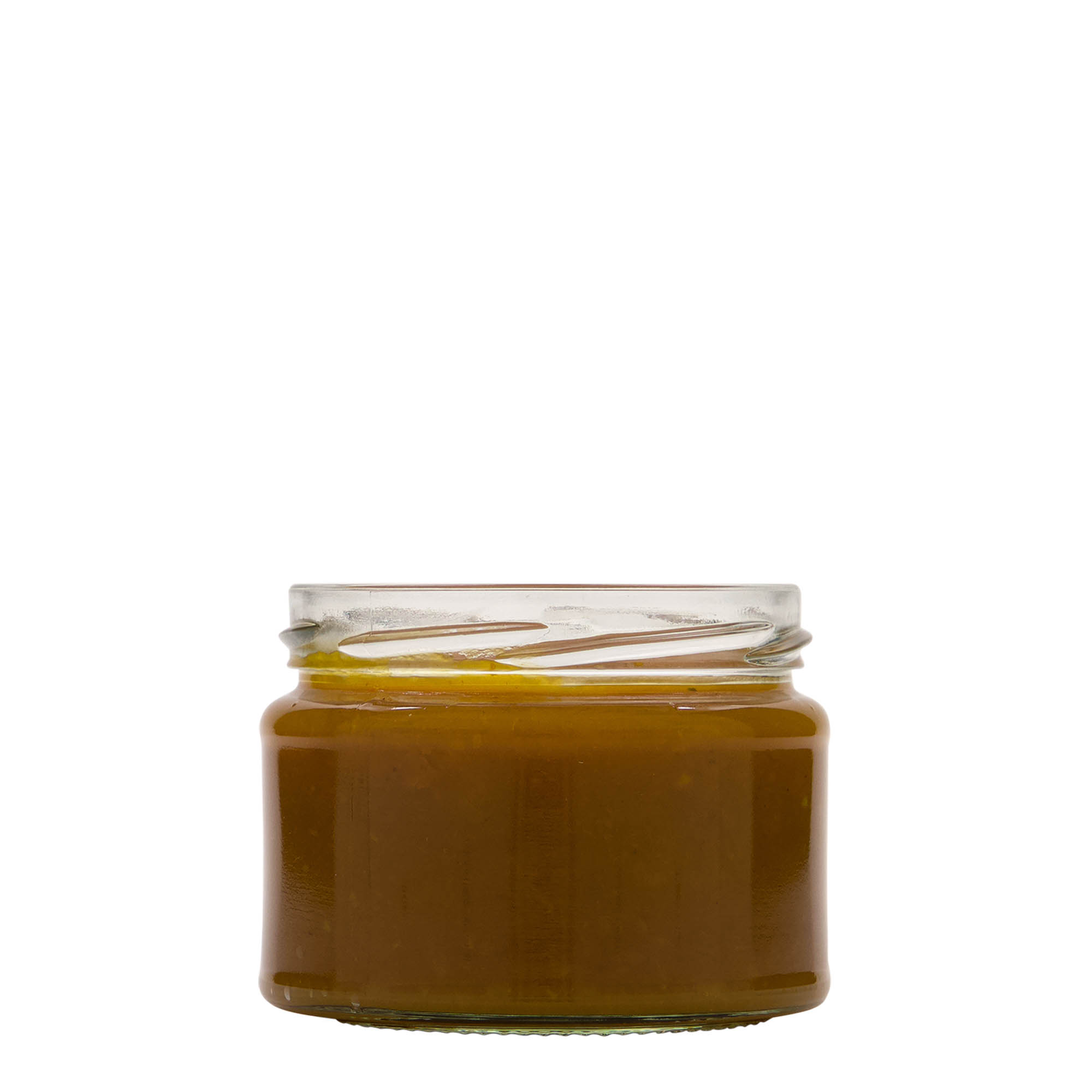 280 ml platt runt glas, öppning: Twist-Off (TO 82)