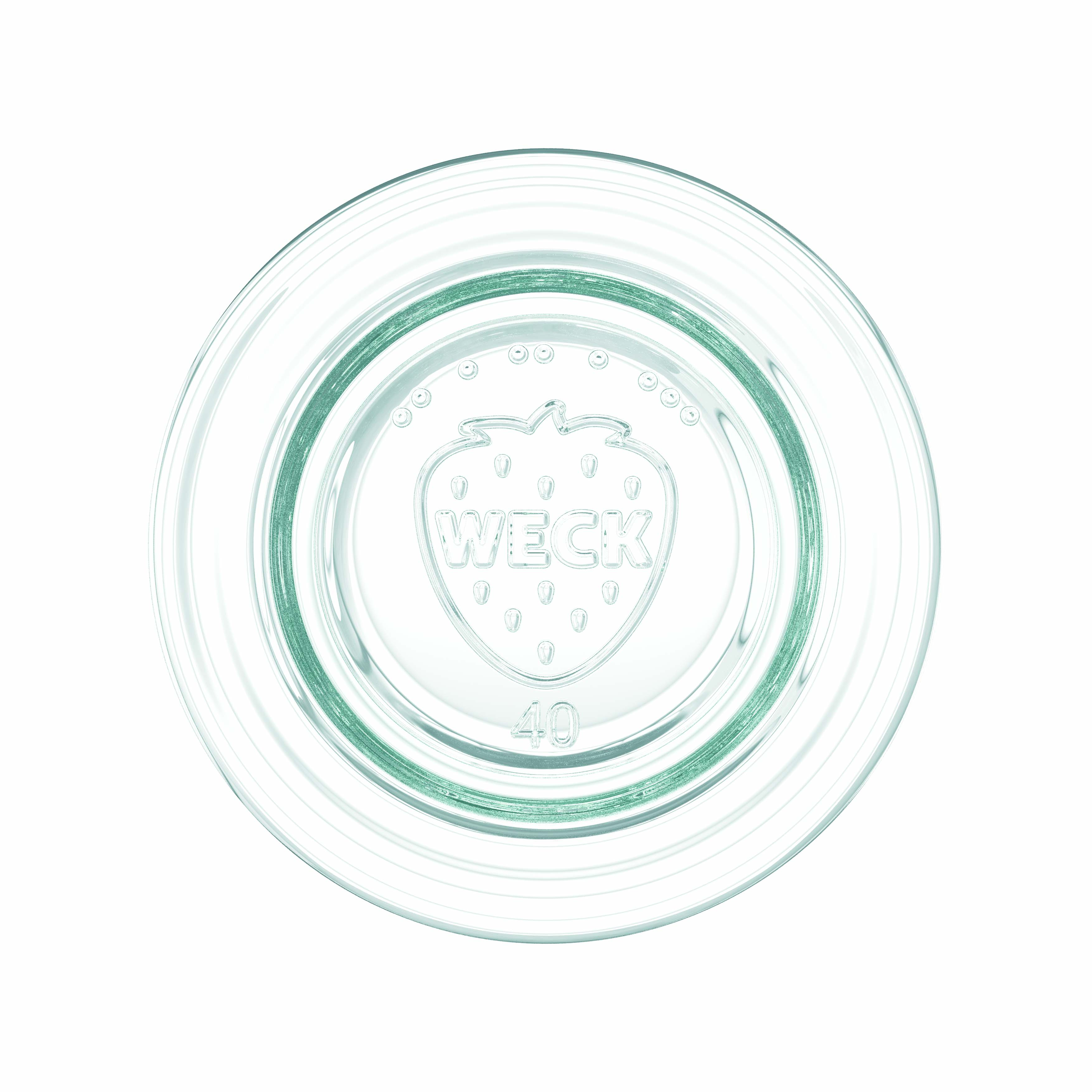 12x 35 ml WECK-störtglas med glaslock RR 40