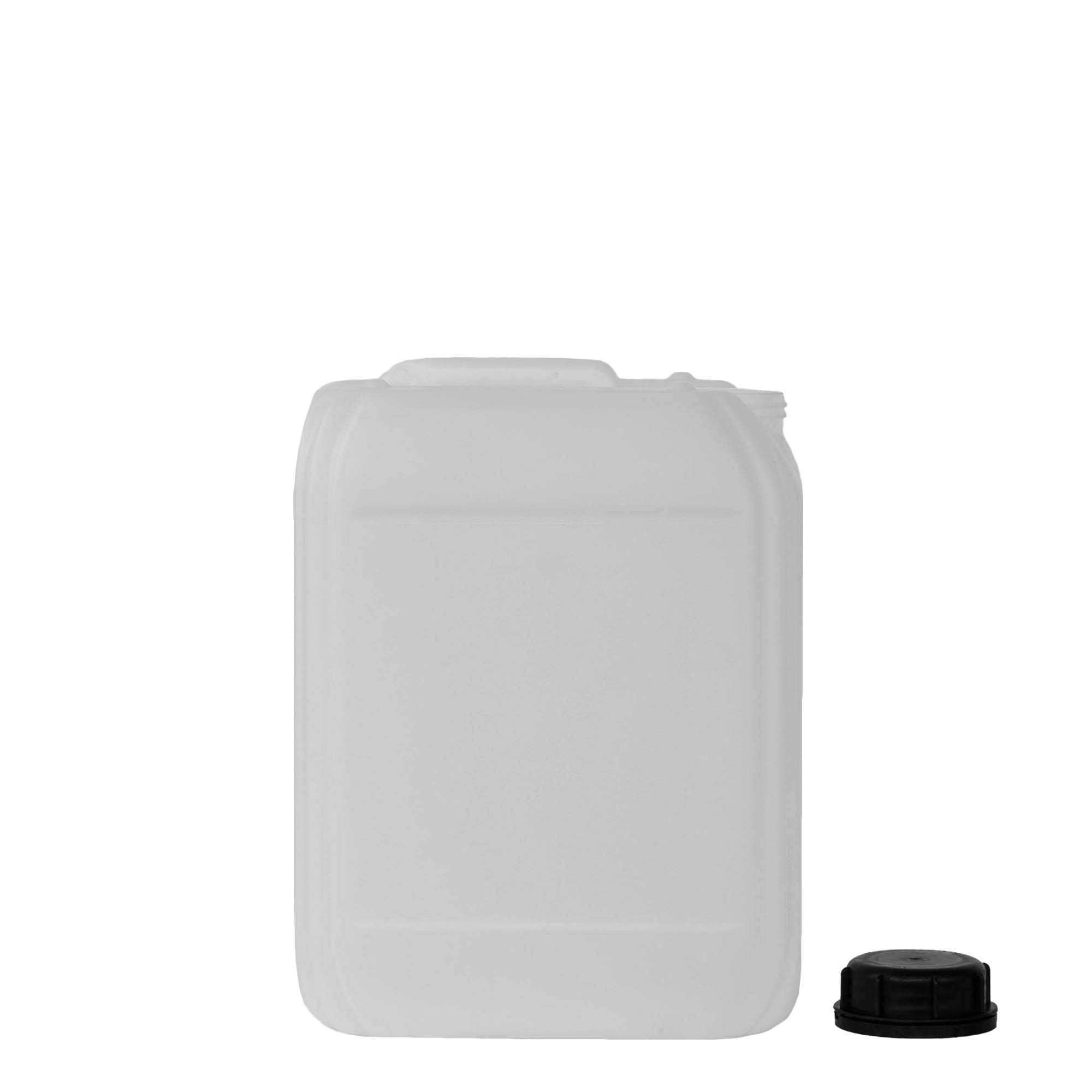 10 l dunk, rektangulär, HDPE-plast, natur, öppning: ND 55