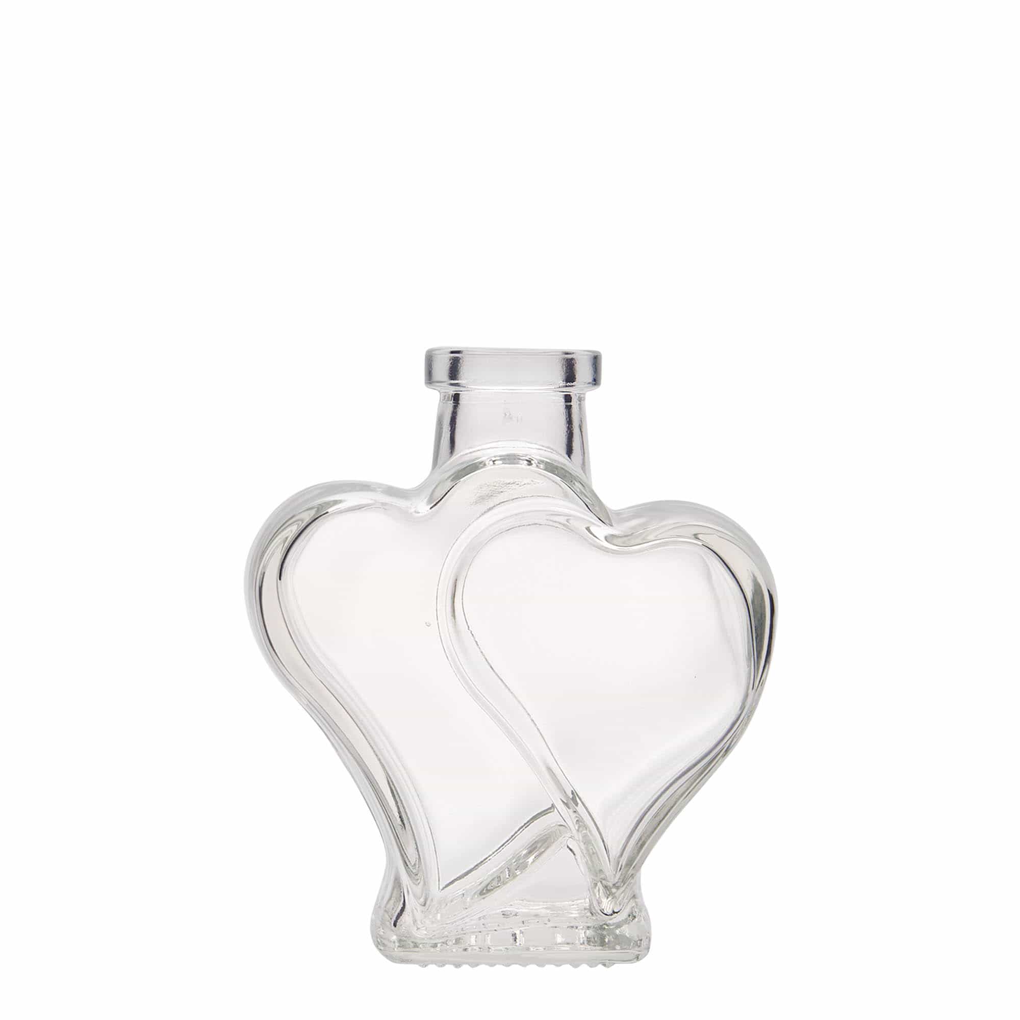 200 ml glasflaska 'Doppelherz', mynning: kork