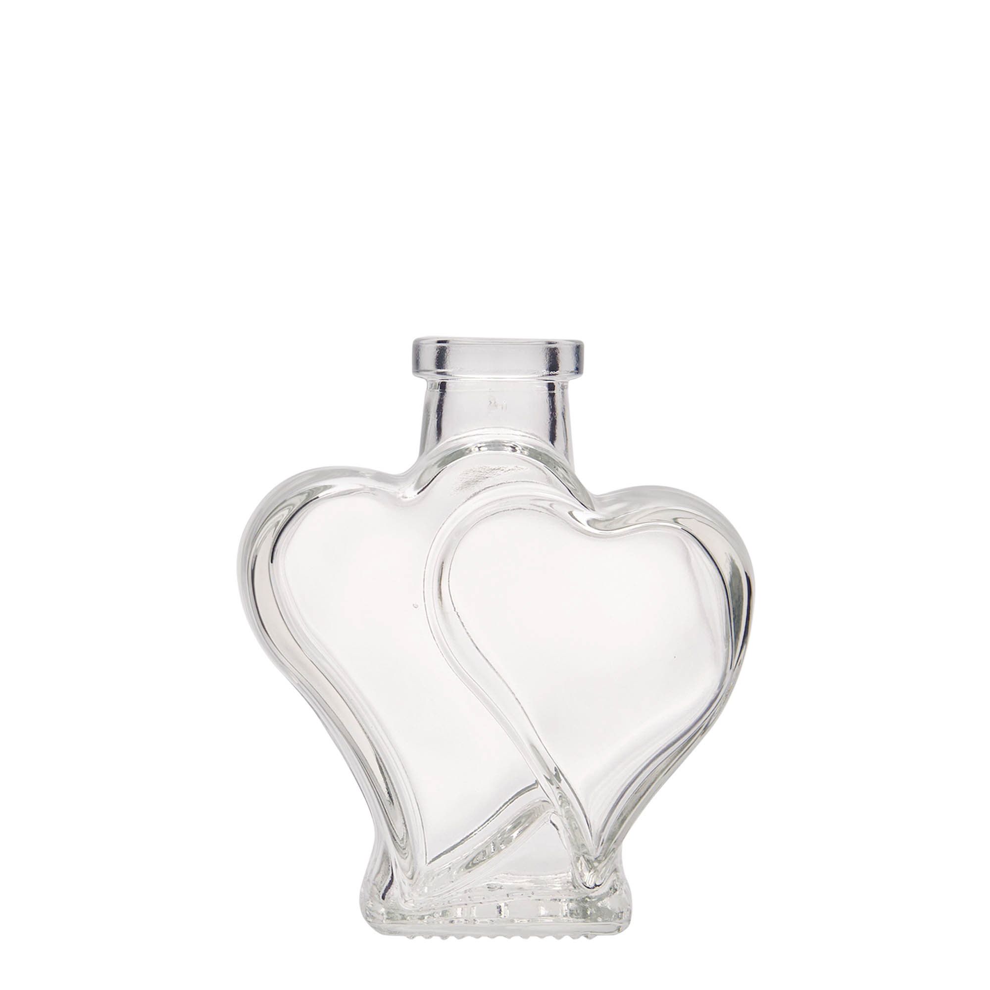 200 ml glasflaska 'Doppelherz', mynning: kork