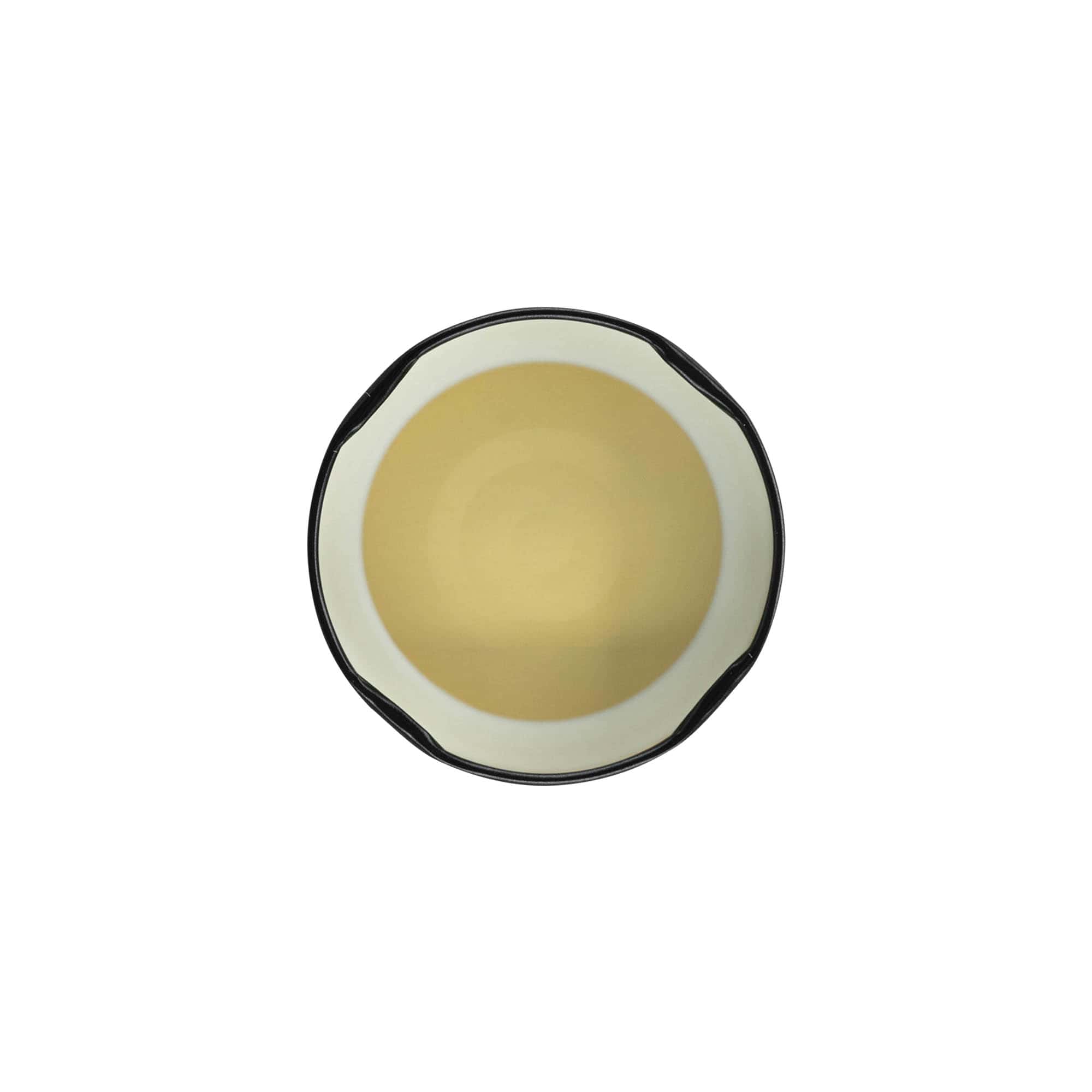 Deep-Twist-Off-kapsyl, plåt, svart, för mynning: Deep-TO 66