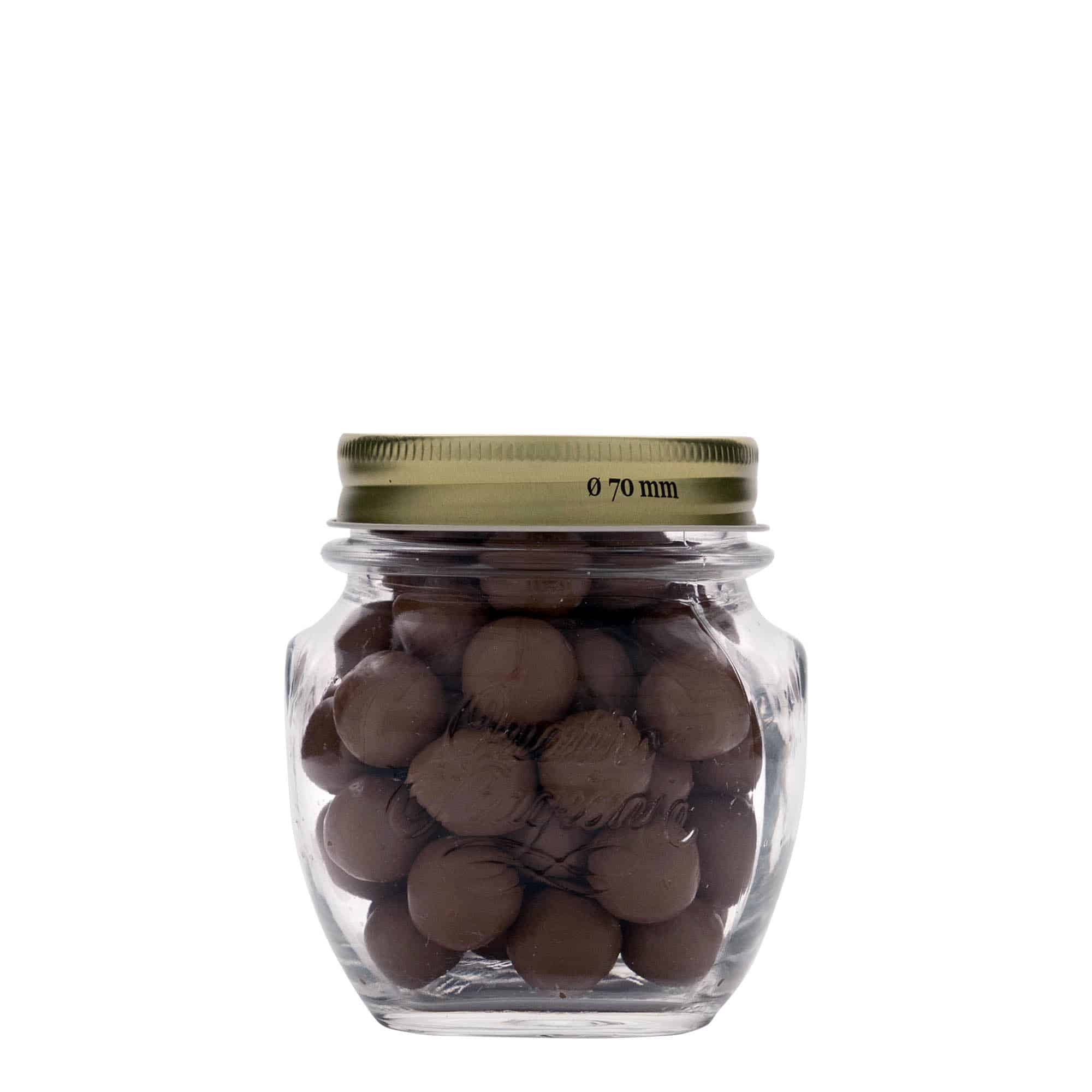 300 ml dekorglas 'Quattro Stagioni', mynning: skruvkapsel
