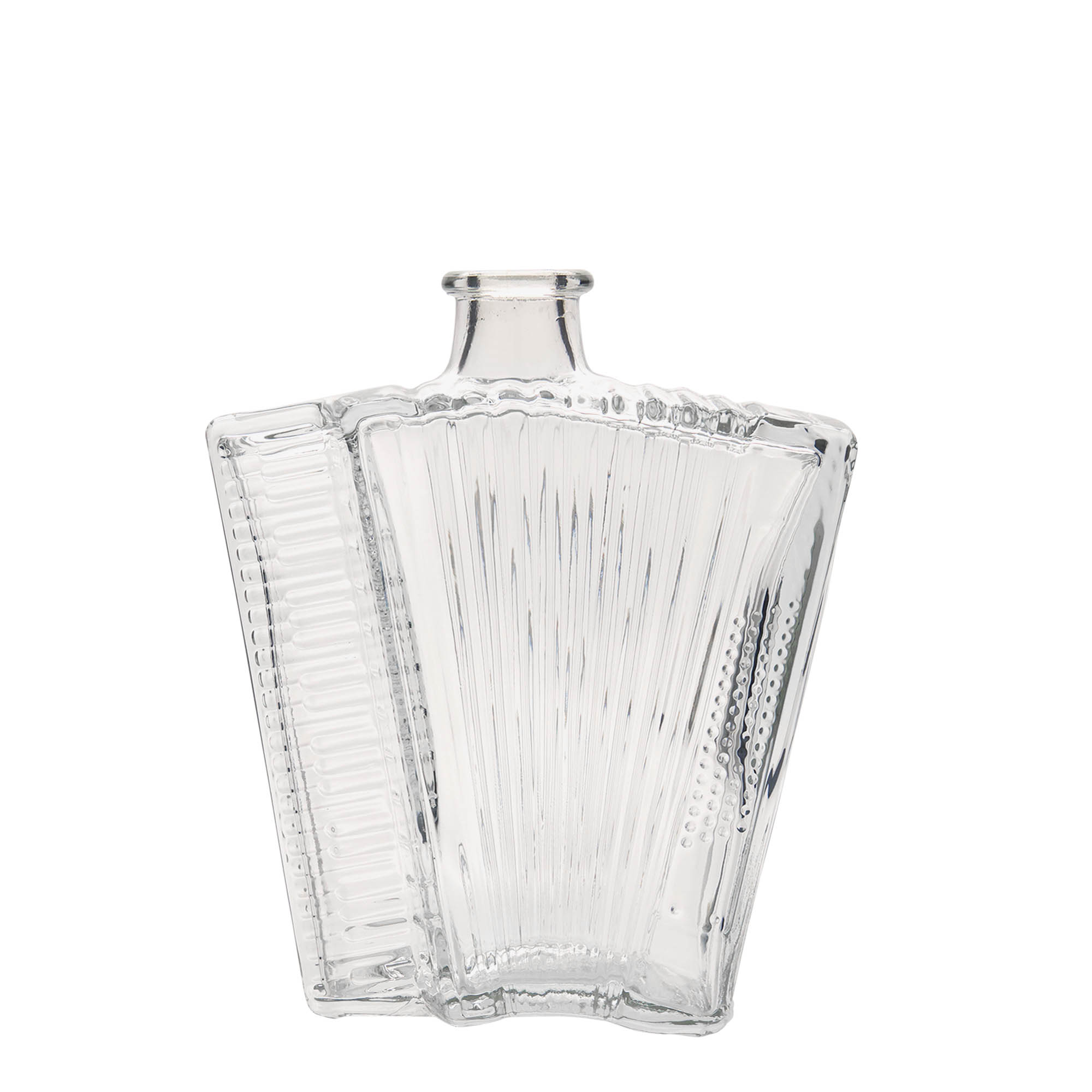 500 ml glasflaska 'Dragspel', mynning: kork