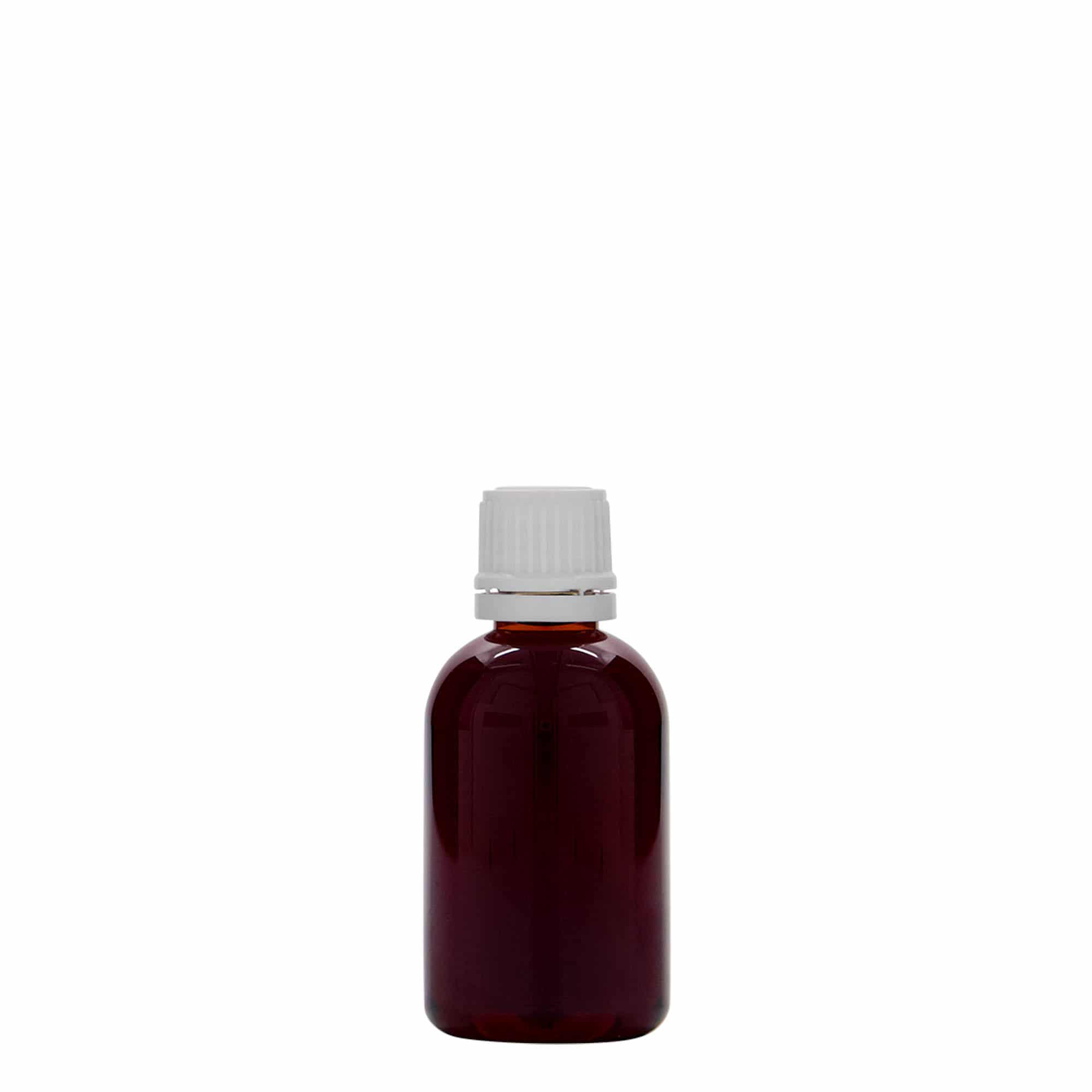 50 ml PET-medicinflaska 'Easy Living', plast, mynning: DIN 18