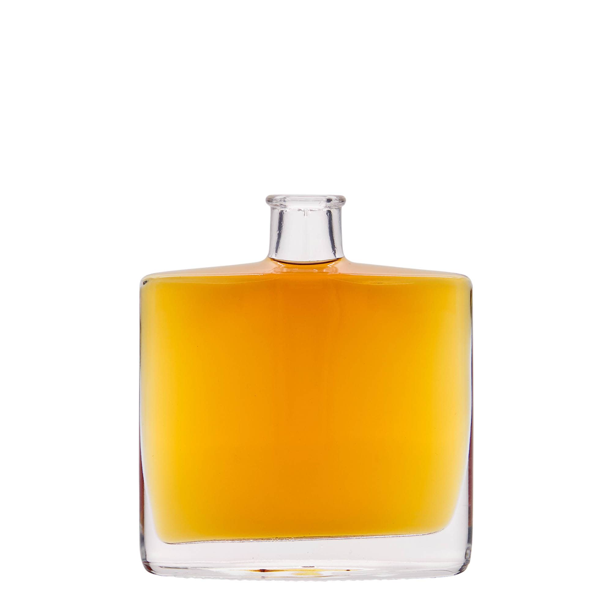 200 ml glasflaska 'Zorbas', oval, öppning: kork