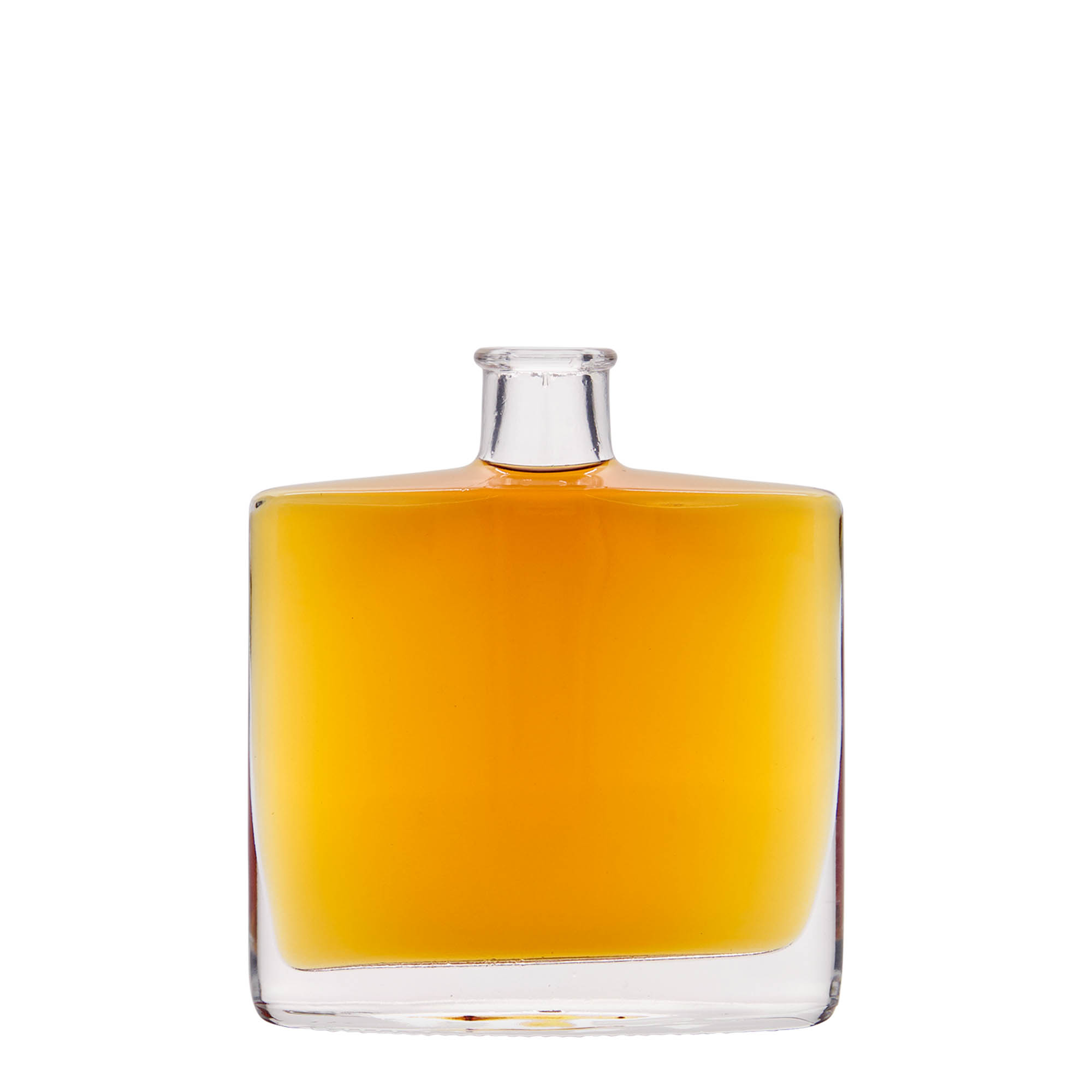 200 ml glasflaska 'Zorbas', oval, öppning: kork