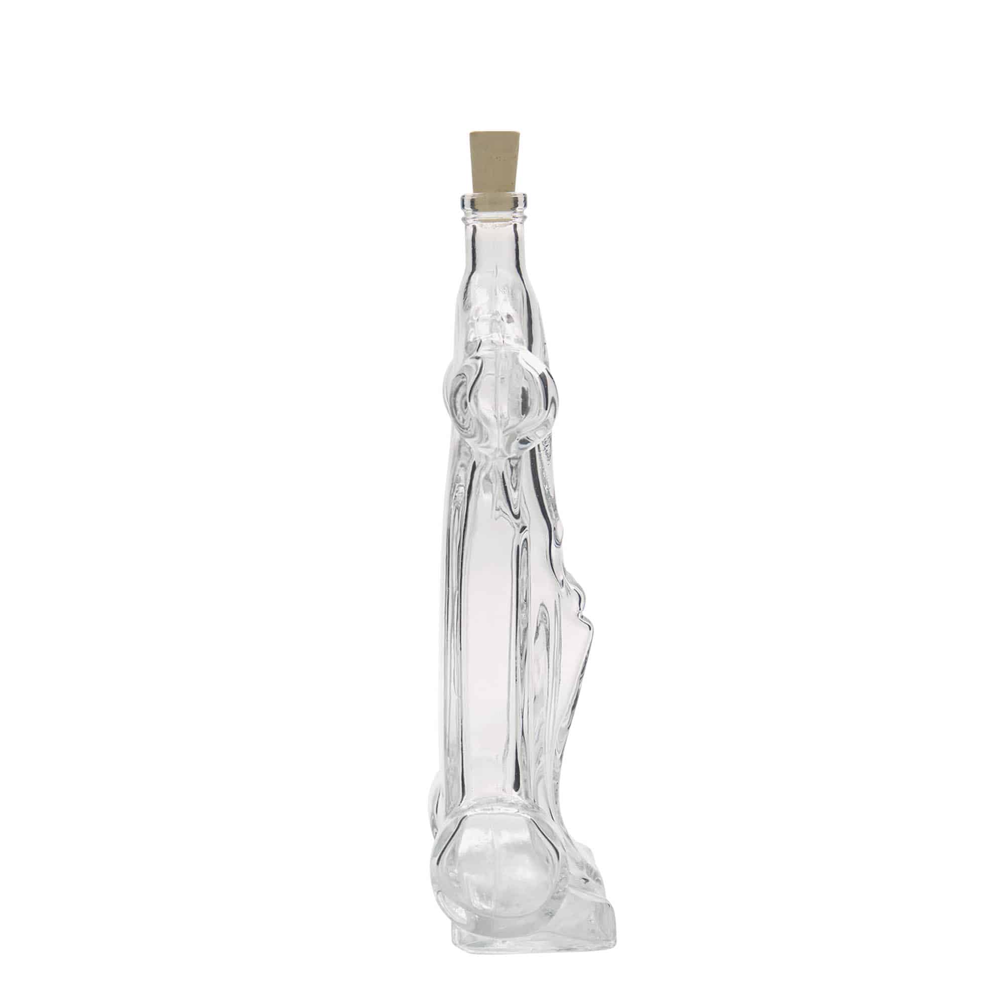 200 ml glasflaska 'Racingbil', öppning: kork