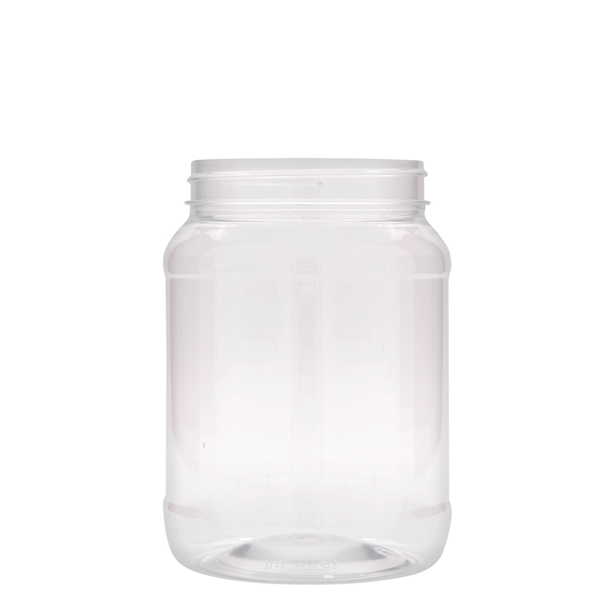 1.500 ml PET-burk 'Lulu', plast, öppning: 100/400