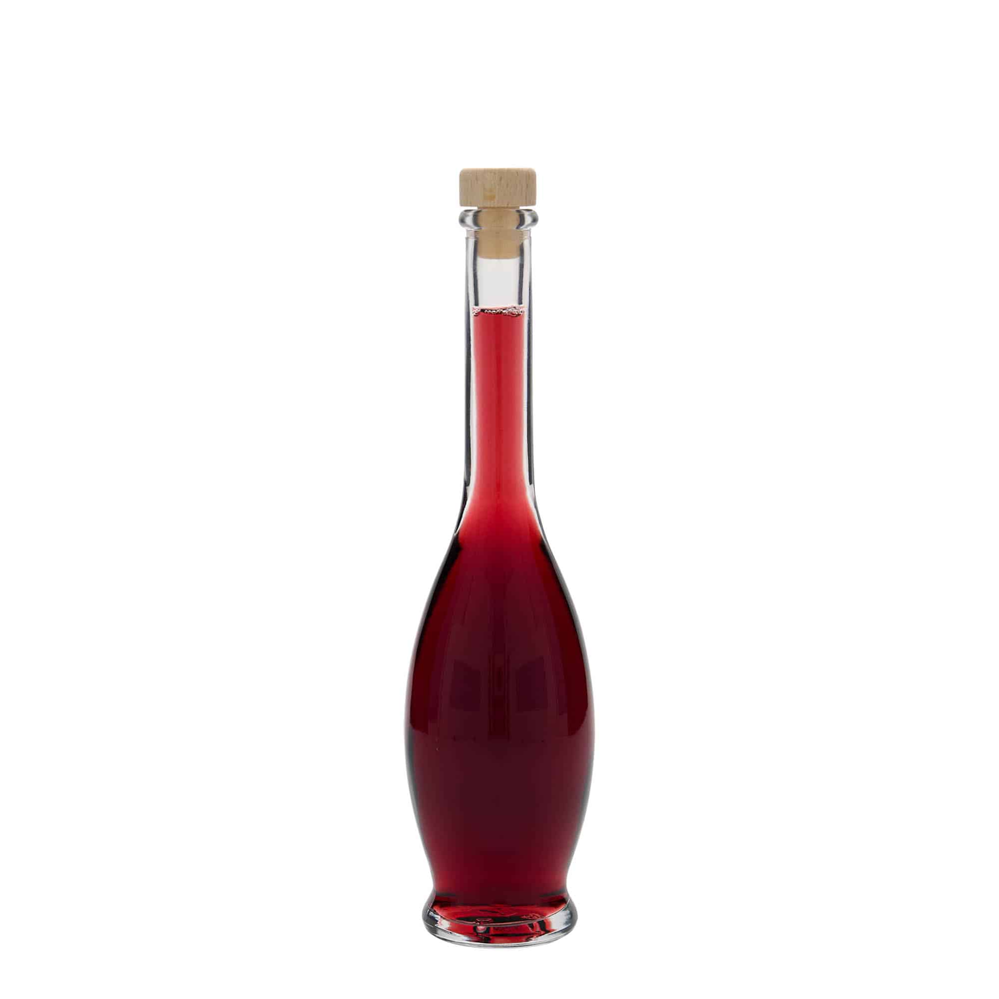 100 ml glasflaska 'Gina', öppning: kork