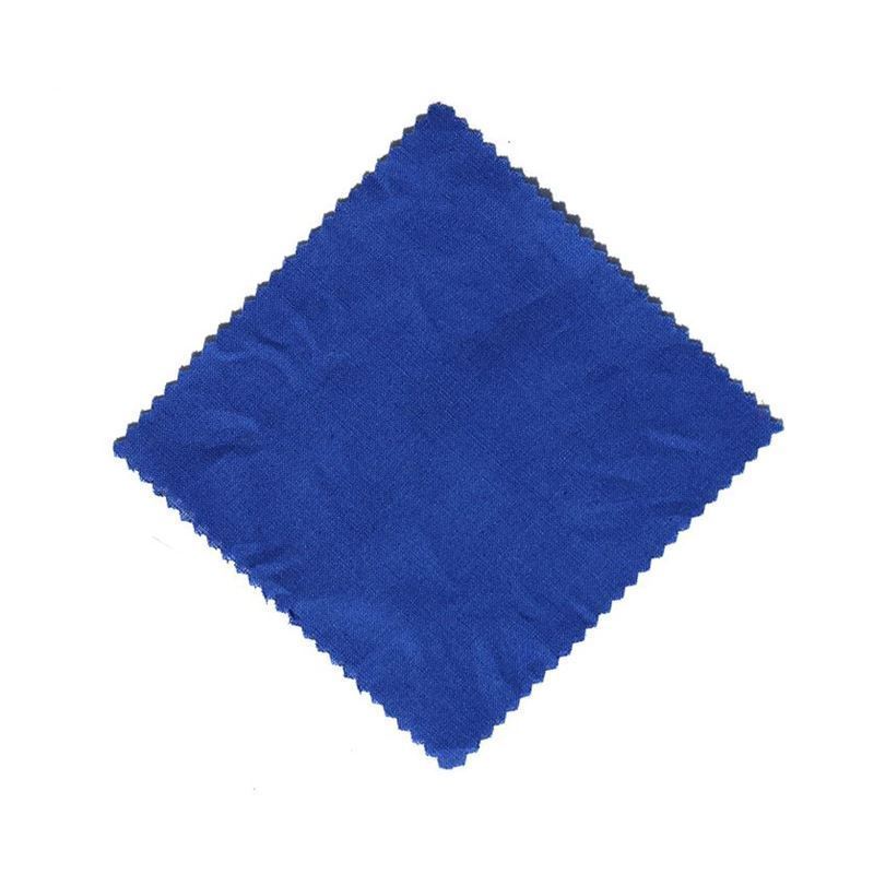 Tygrundel för syltburk 15x15, kvadratisk, textil, mörkblå, mynning: TO58-TO82