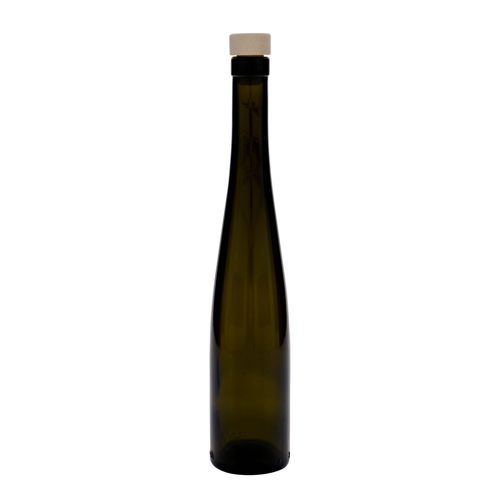 375 ml glasflaska 'Weinschlegel', antikgrön, mynning: kork 375 ml glasflaska 'Weinschlegel', antikgrön, mynning: kork