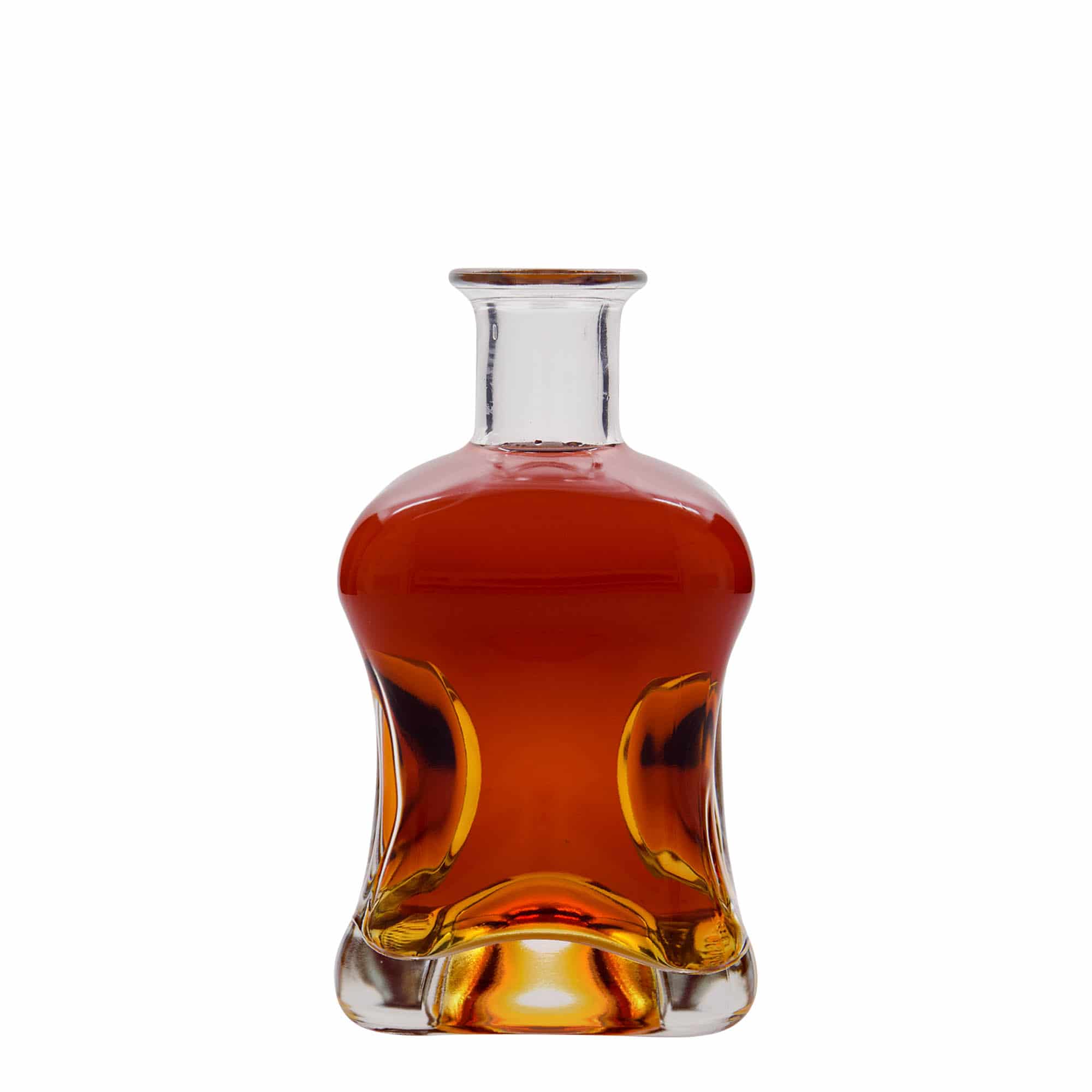500 ml glasflaska 'Dublin', kvadratisk, mynning: kork