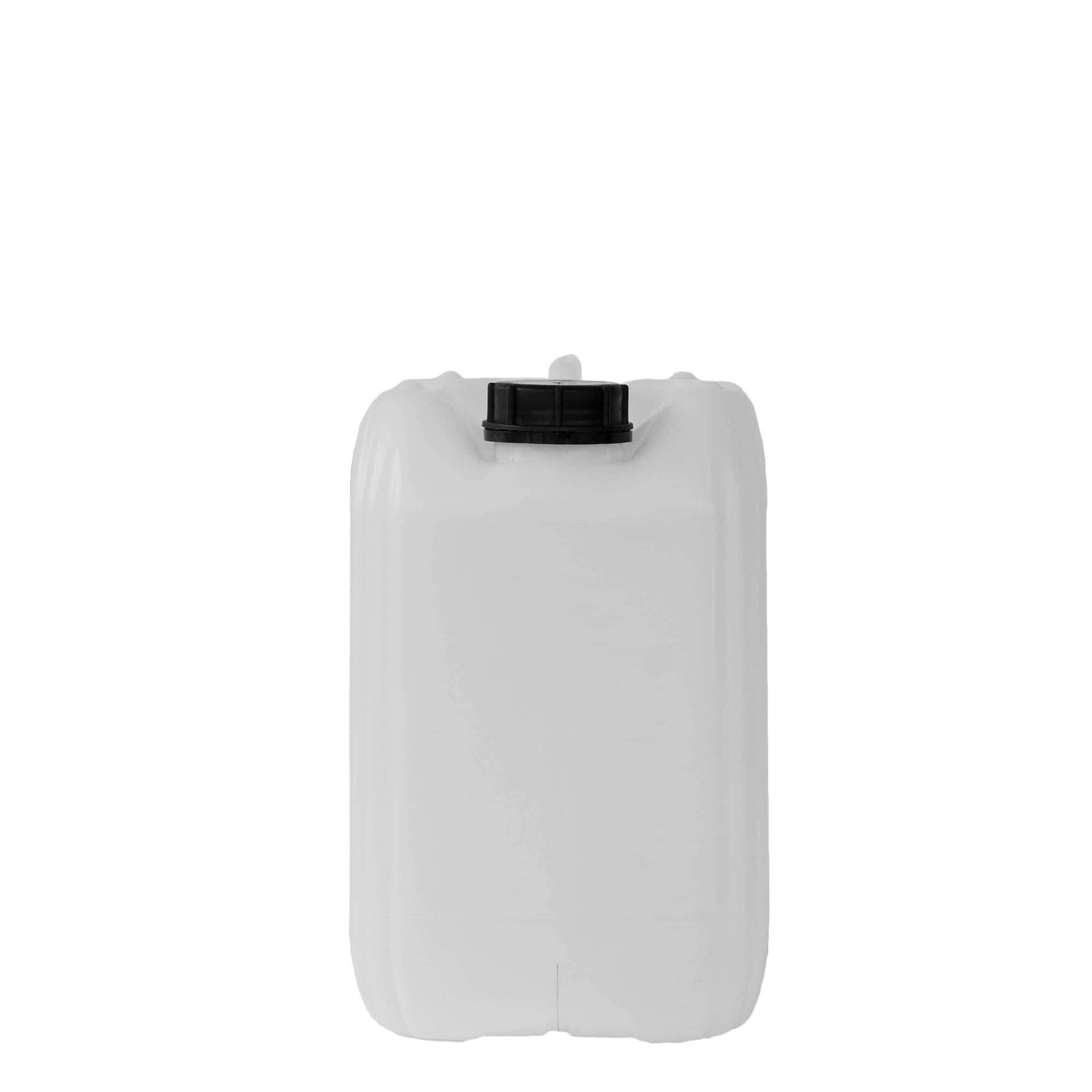 10 l dunk, rektangulär, HDPE, natur, mynning: ND 55