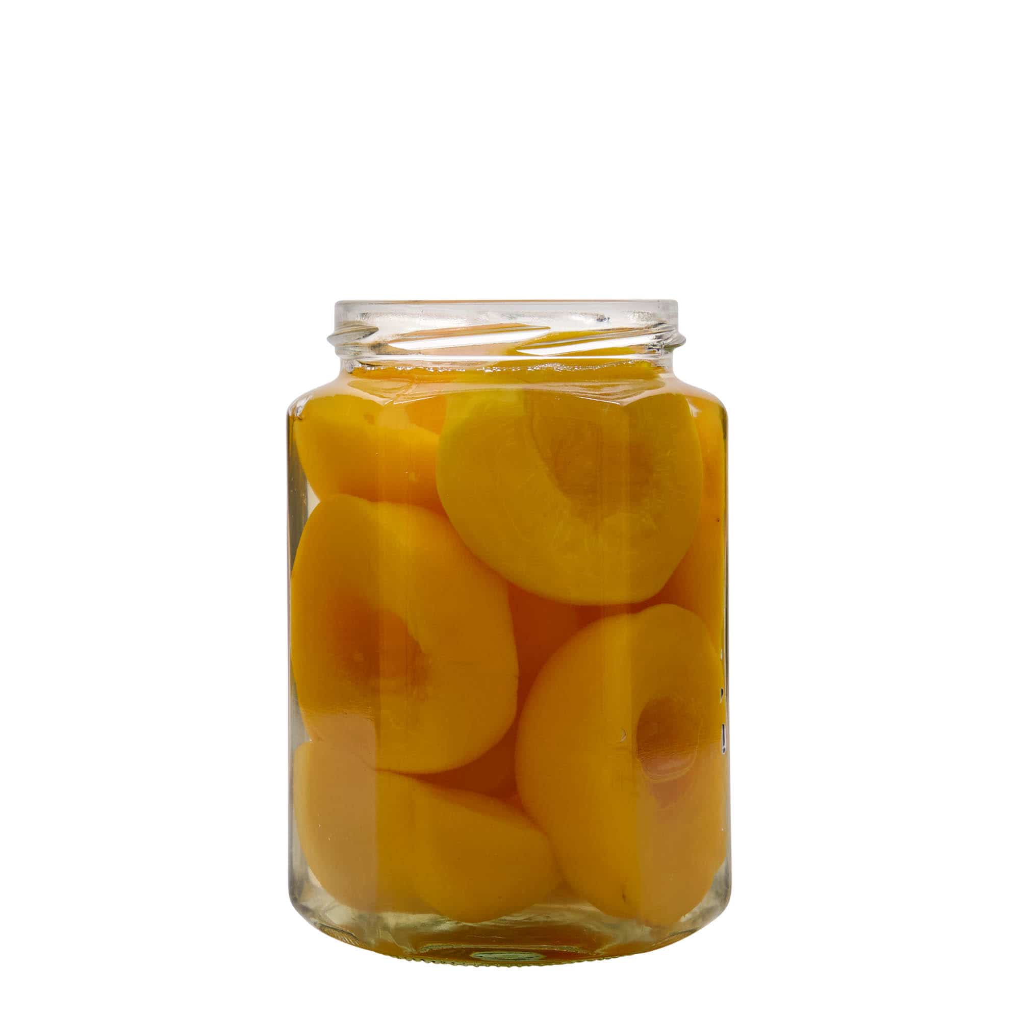 770 ml hexagonal burk, mynning: twist off (TO 82)