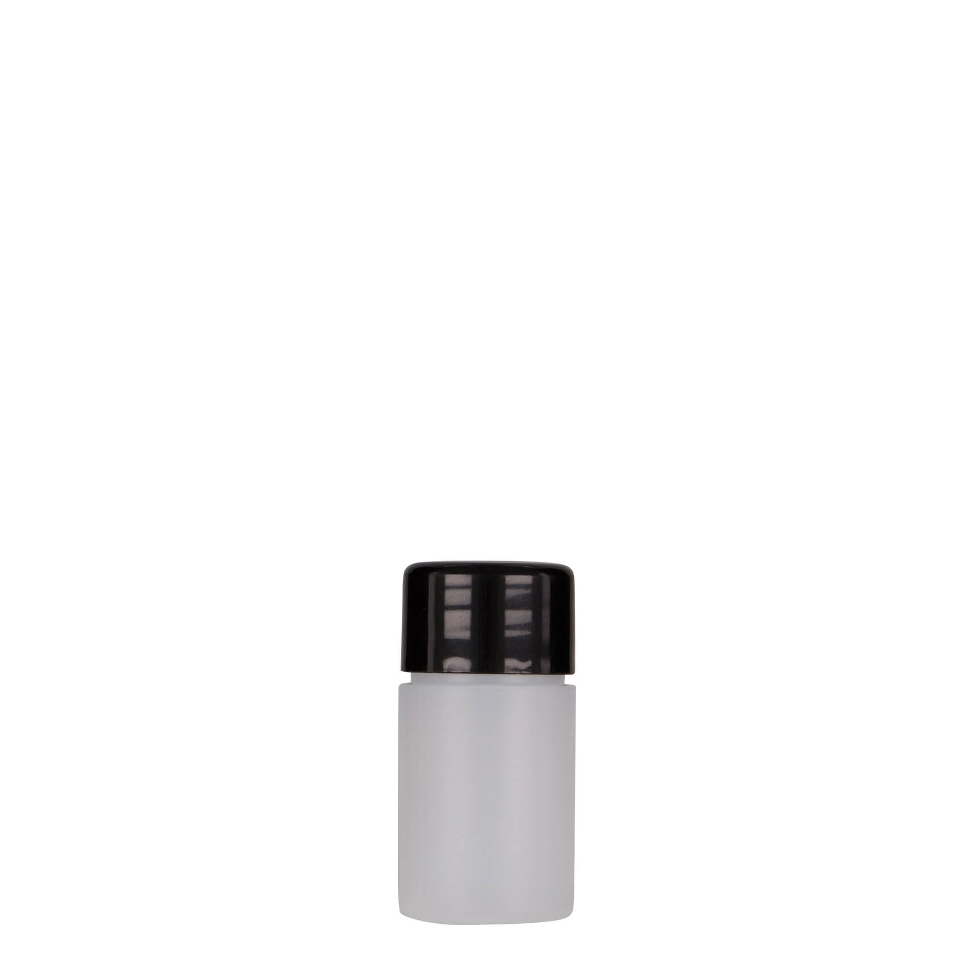 15 ml plastflaska 'Tuffy', HDPE, natur, öppning: 24/410