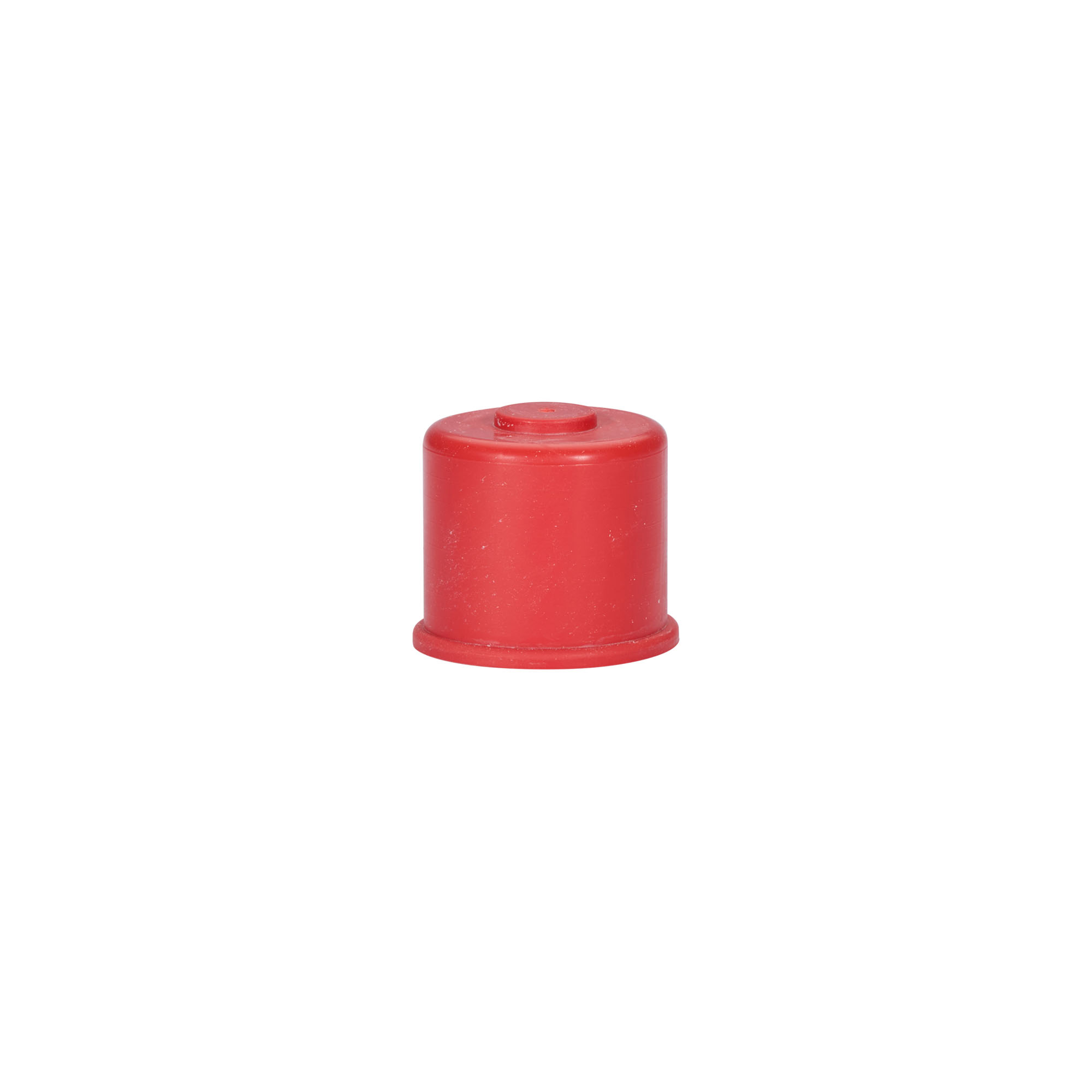 Mostkapsel typ 1, gummi, röd