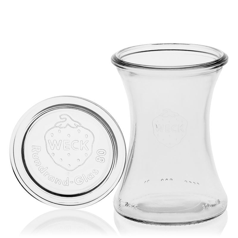 370 ml WECK delikatessglas, öppning: rund kant 370 ml WECK delikatessglas, öppning: rund kant