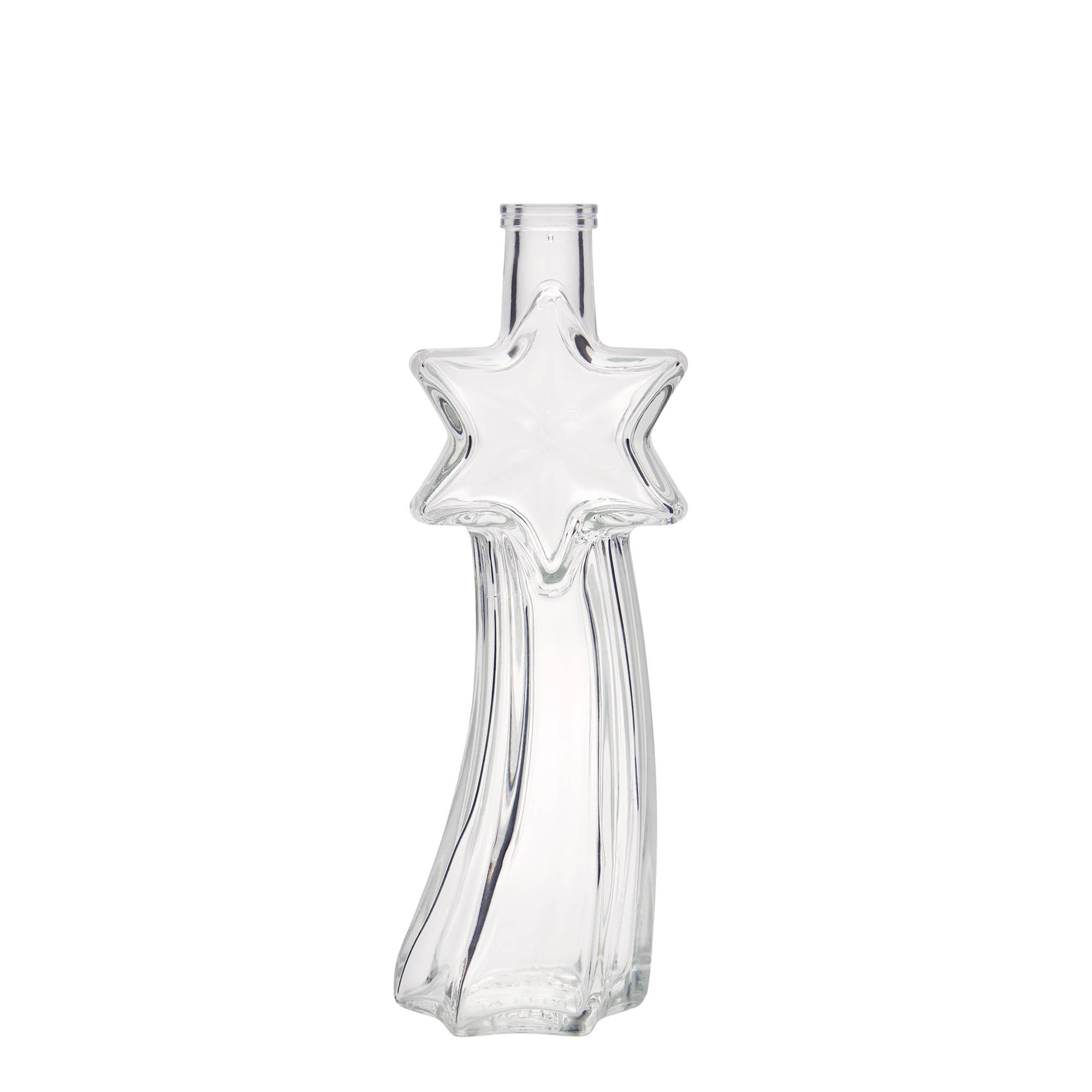 200 ml glasflaska 'Stjärnfall', öppning: kork