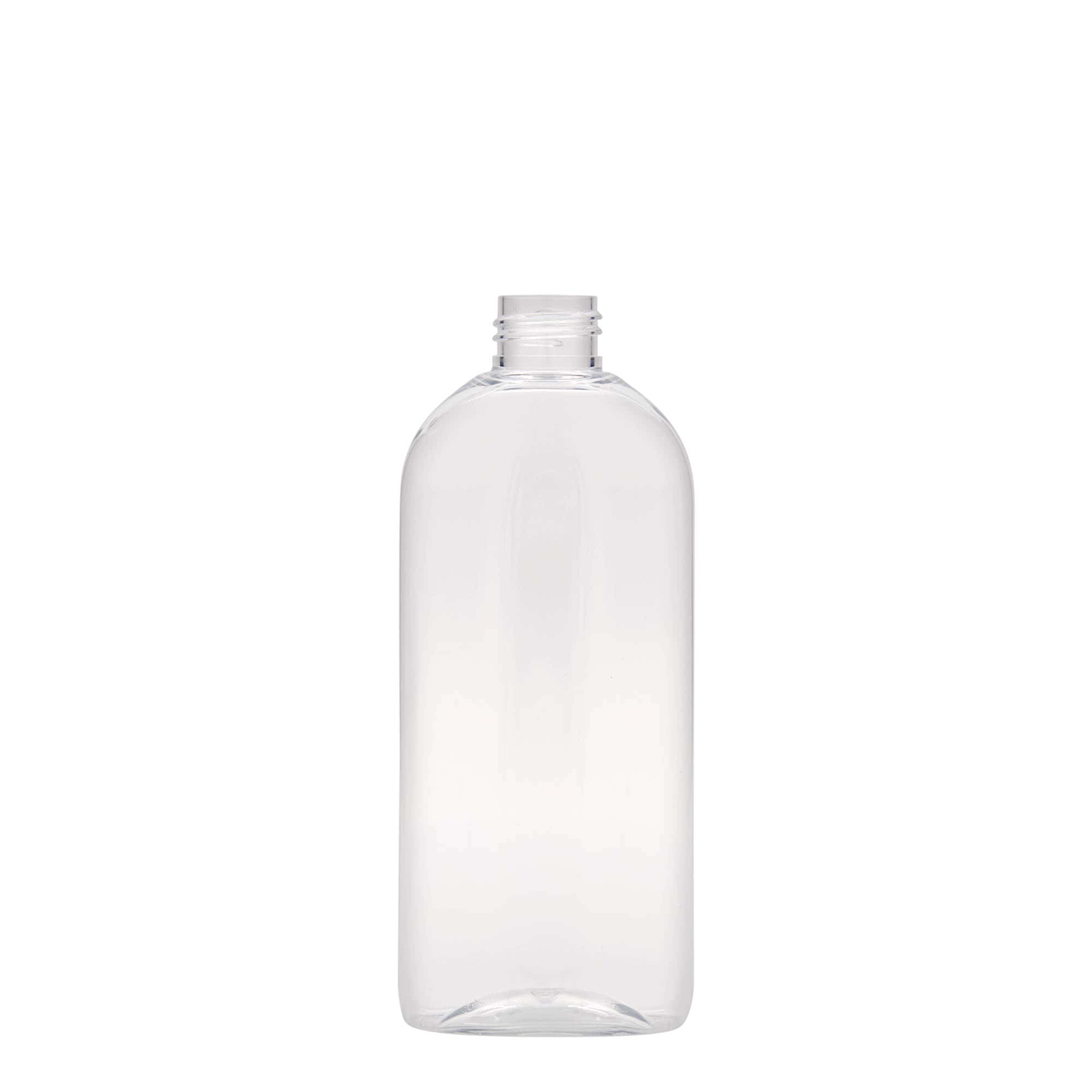 250 ml PET-flaska 'Iris', oval, plast, öppning: 24/410