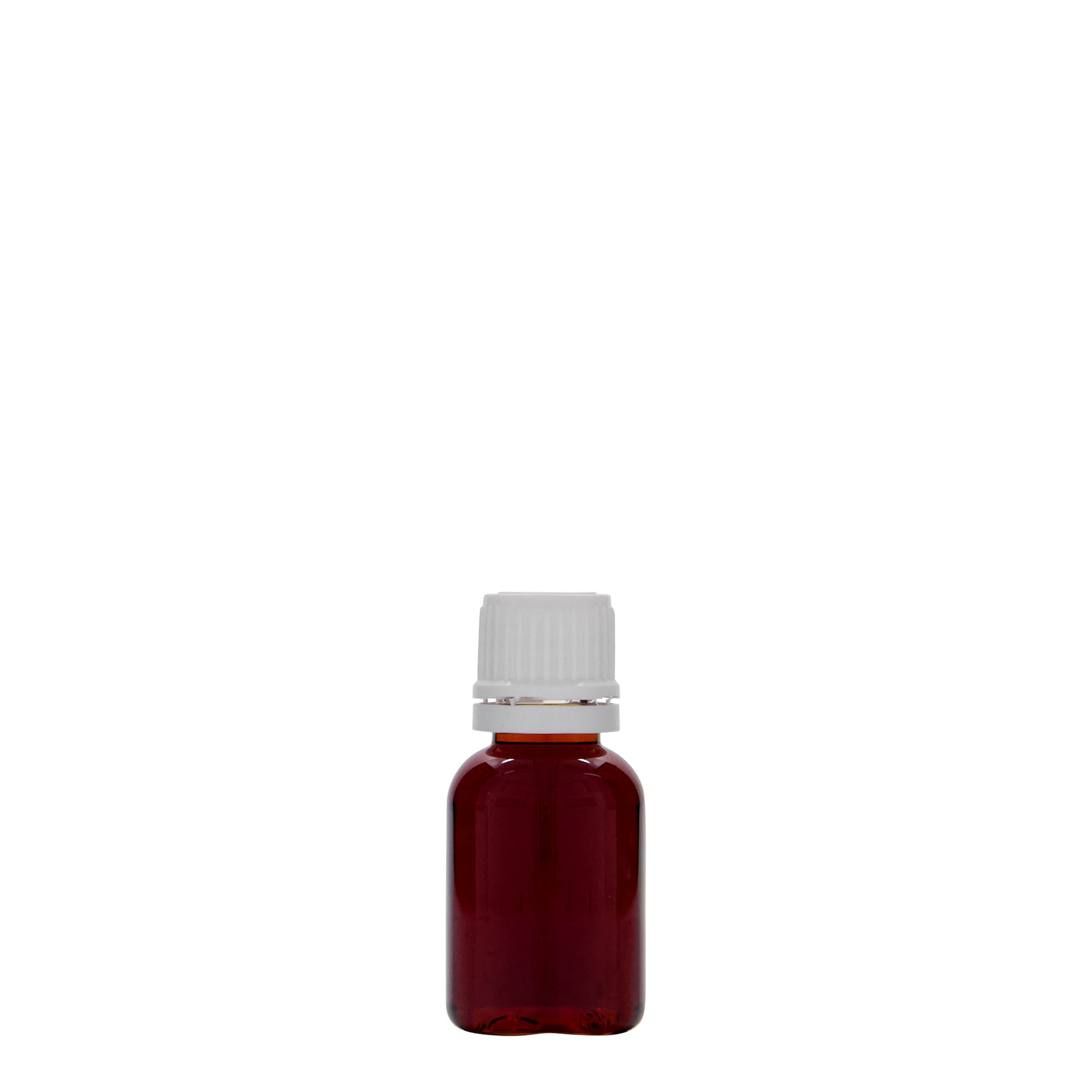 20 ml PET-medicinflaska 'Easy Living', plast, mynning: DIN 18