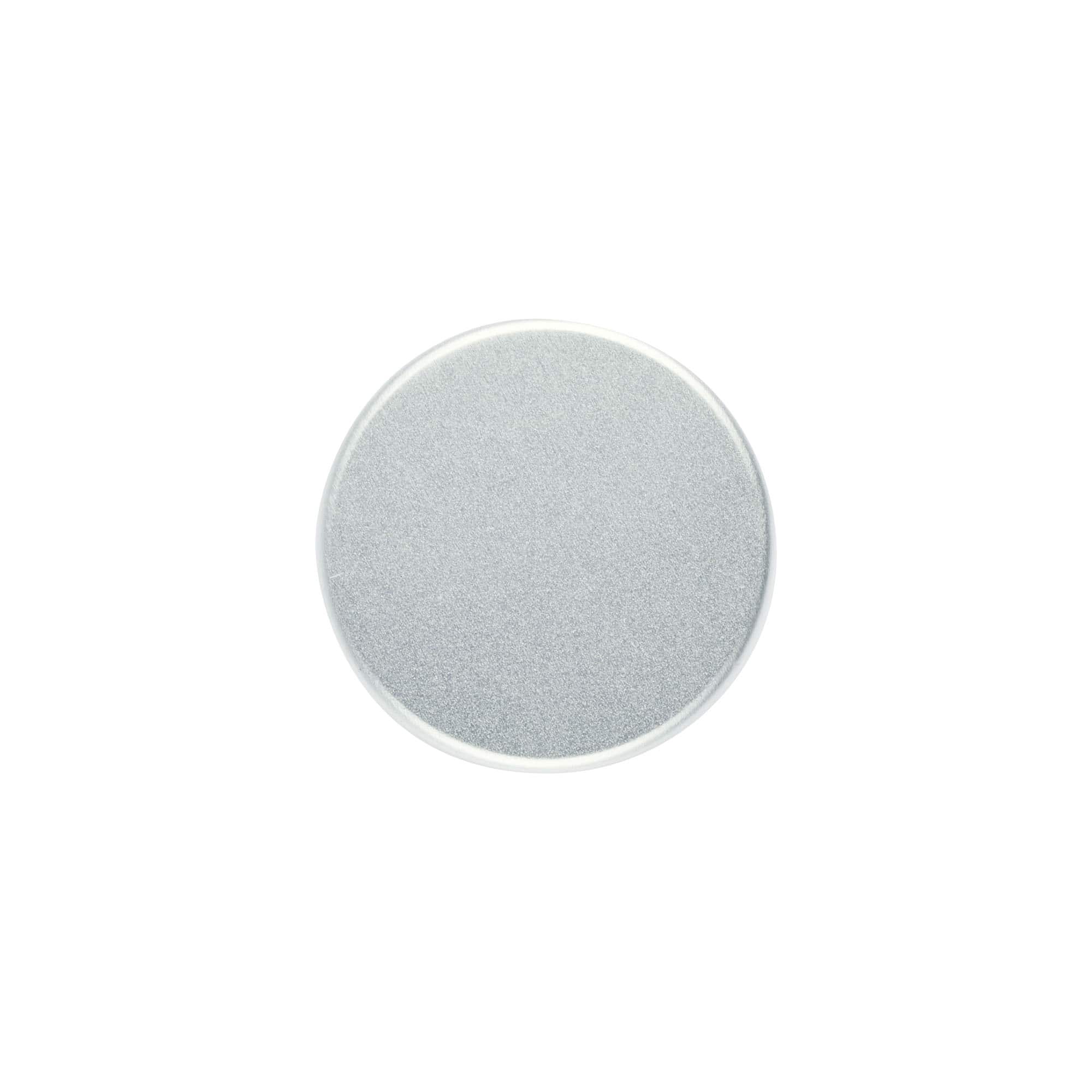 Skruvlock, metall, silver, för mynning: GPI 33/400