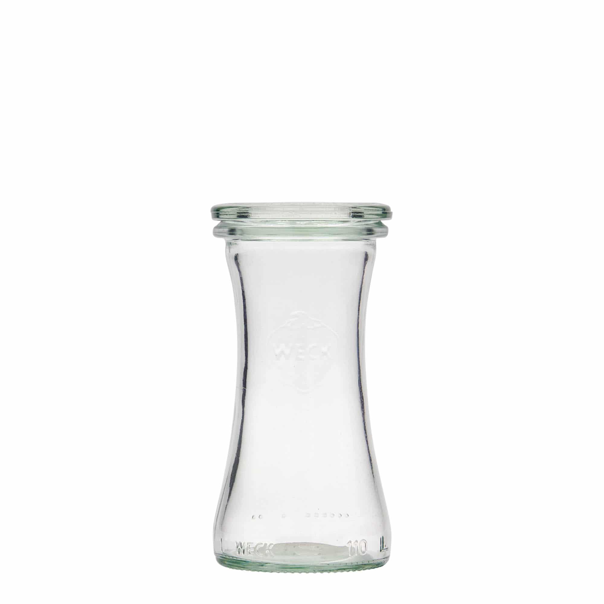 110 ml WECK-delikatessglas, mynning: rund kant 110 ml WECK-delikatessglas, mynning: rund kant