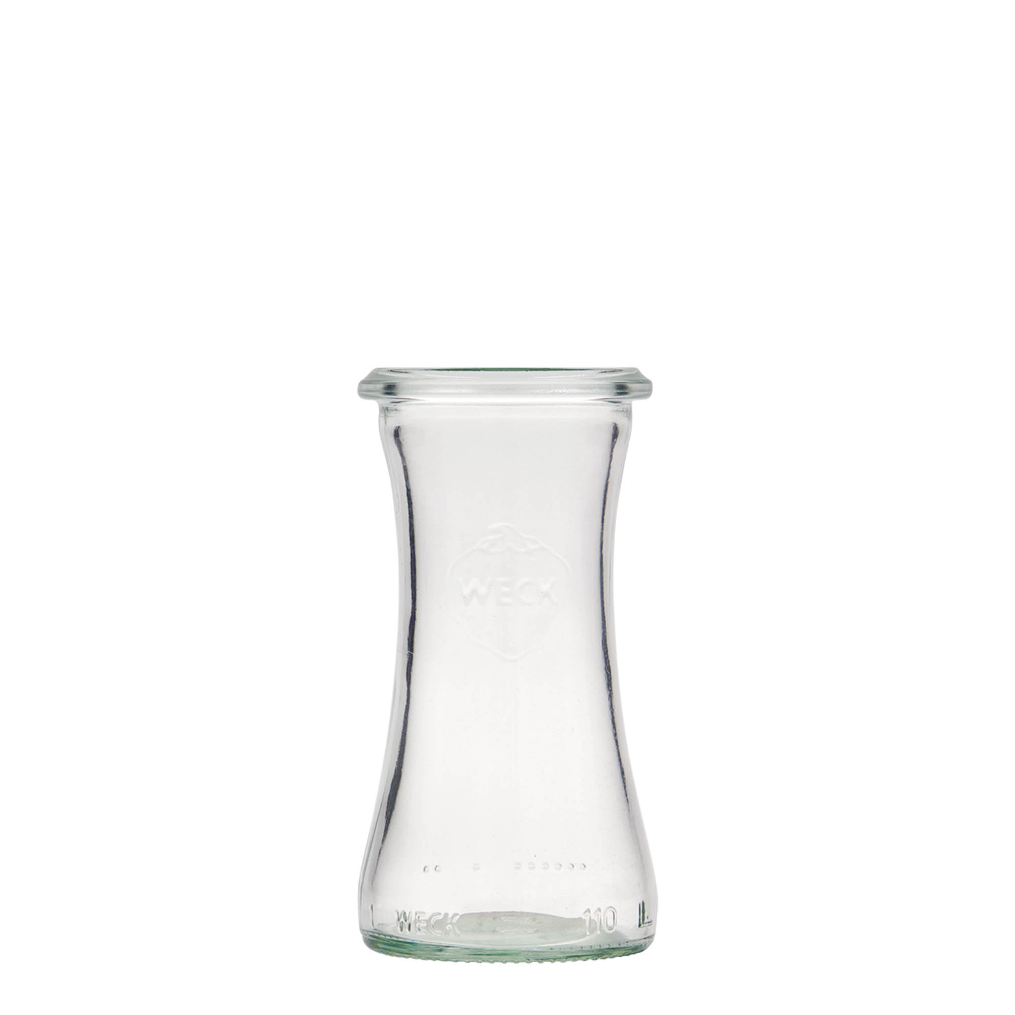 110 ml WECK-delikatessglas, öppning: rund kant