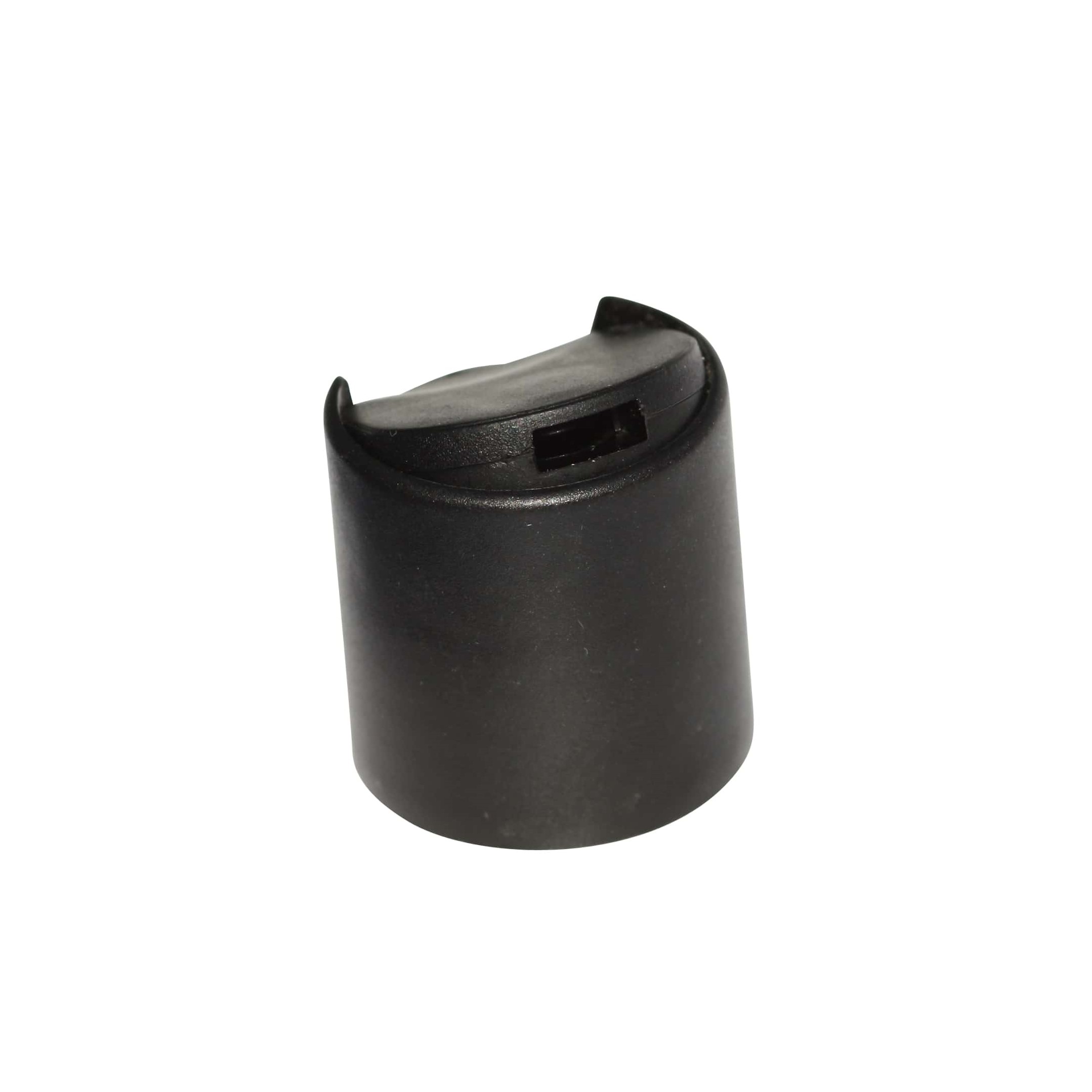 Skruvlock Disc Top, PP-plast, svart, för öppning: 24/410