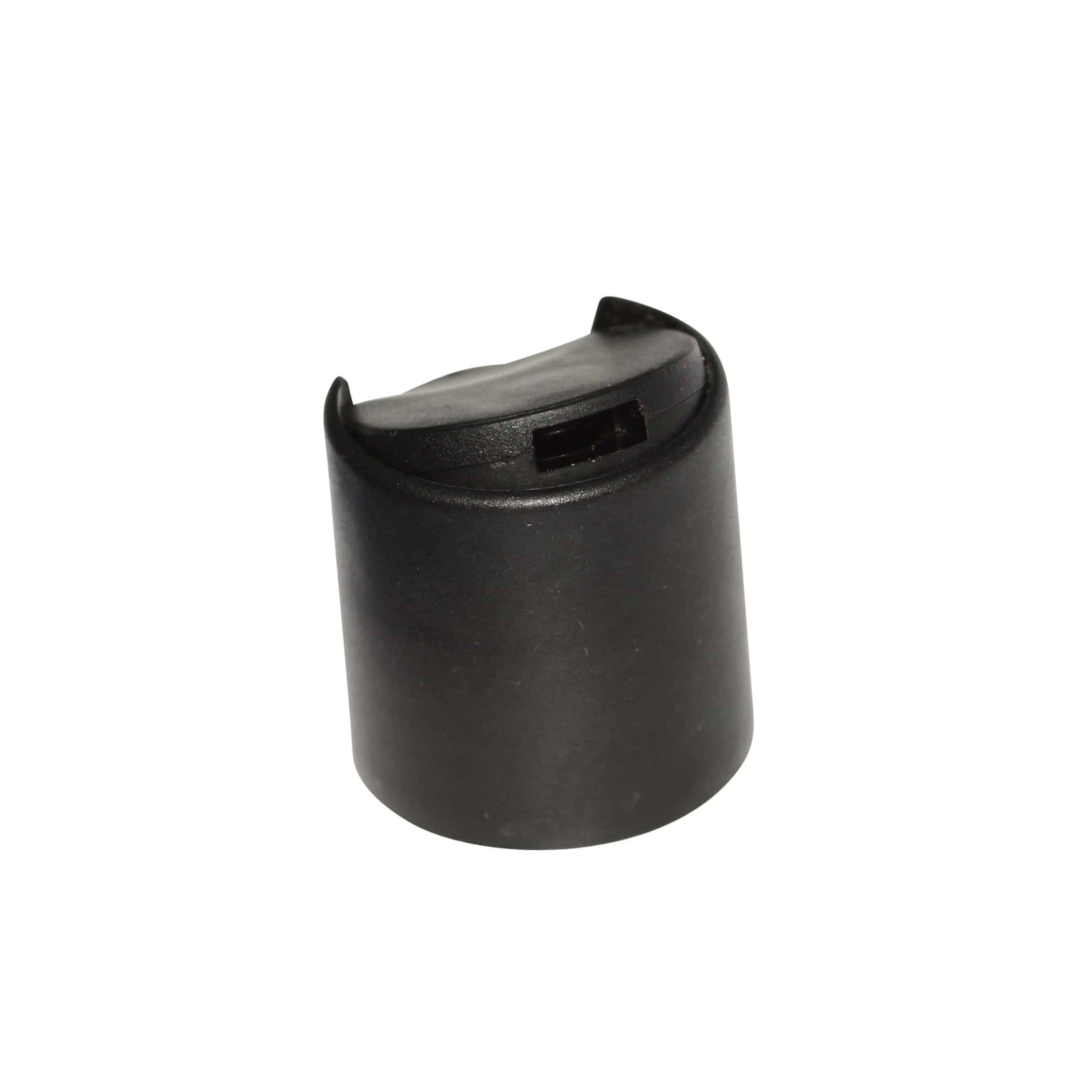 Skruvlock Disc Top, PP-plast, svart, för öppning: 24/410