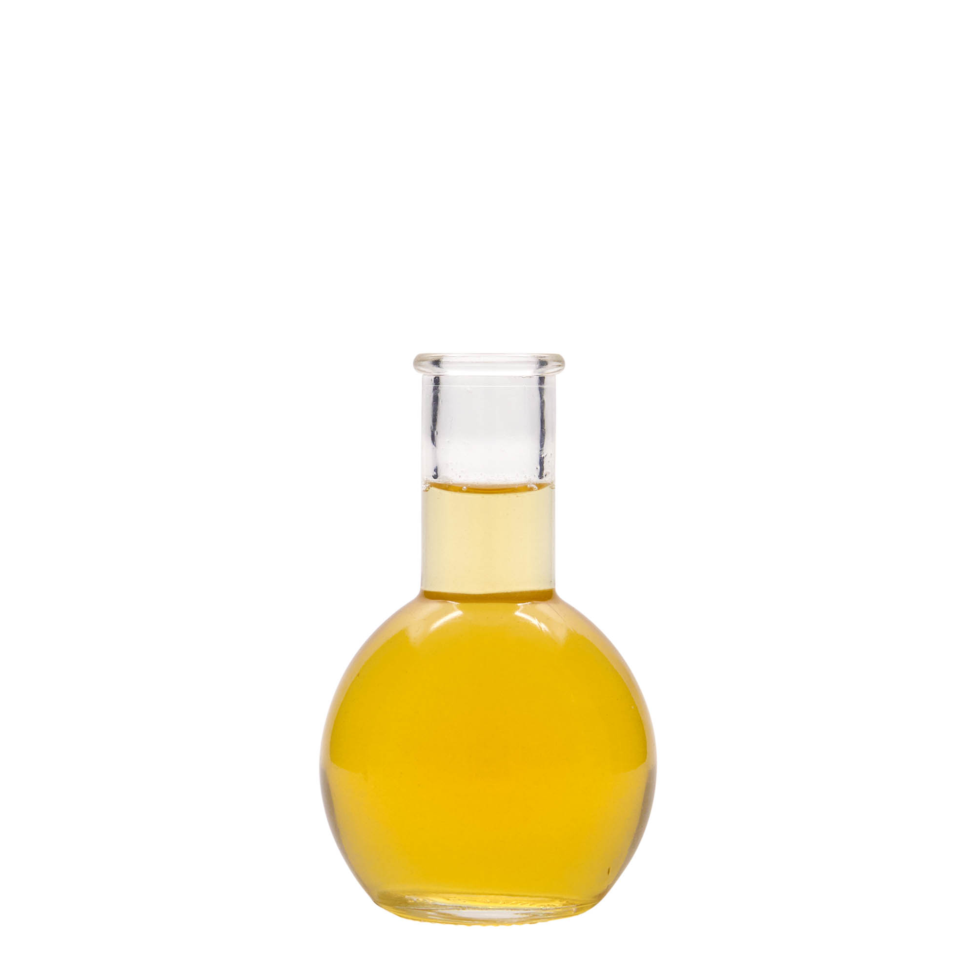 100 ml glasflaska 'Tulipano', öppning: kork