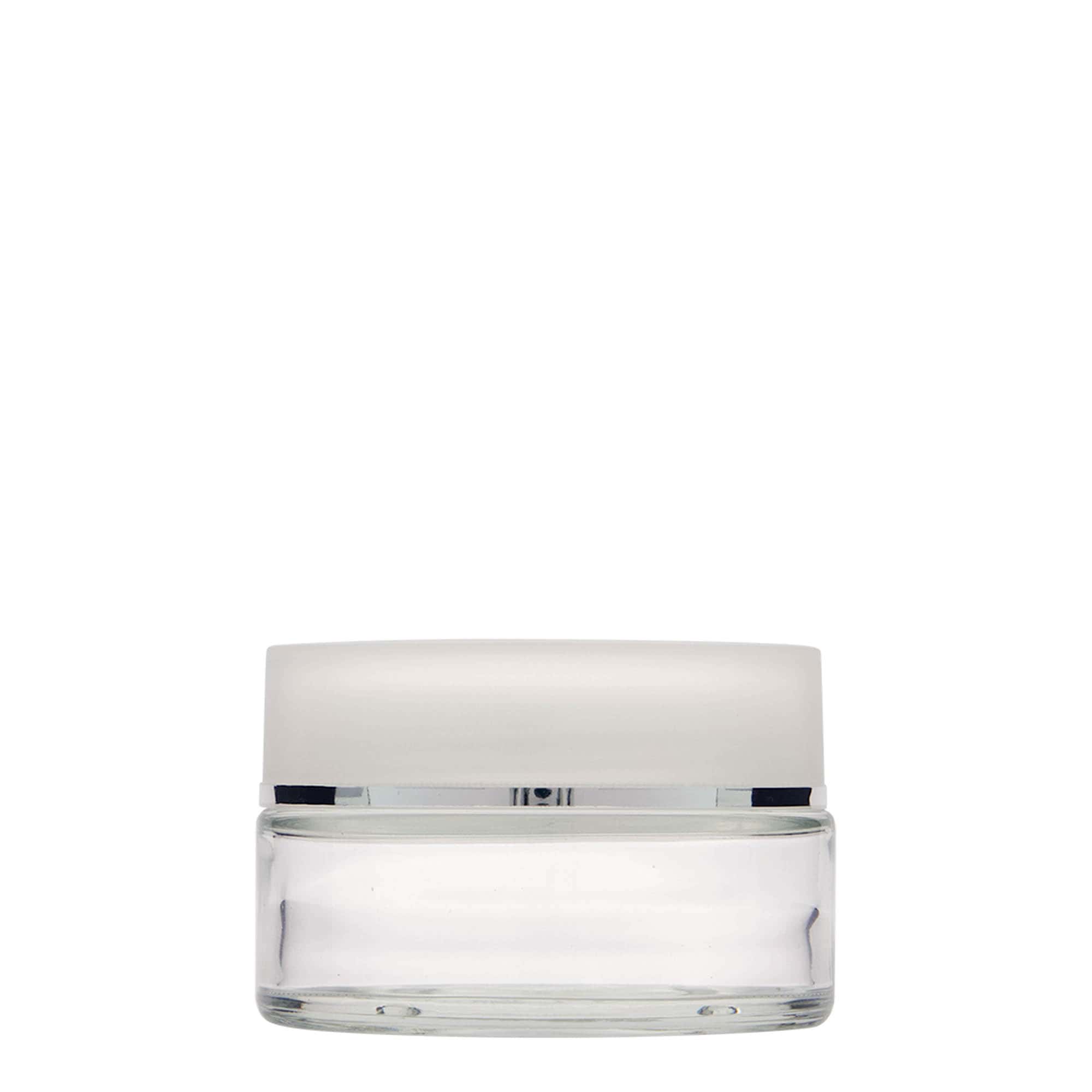 100 ml burk 'Clear Edition', glas, öppning: skruvlock