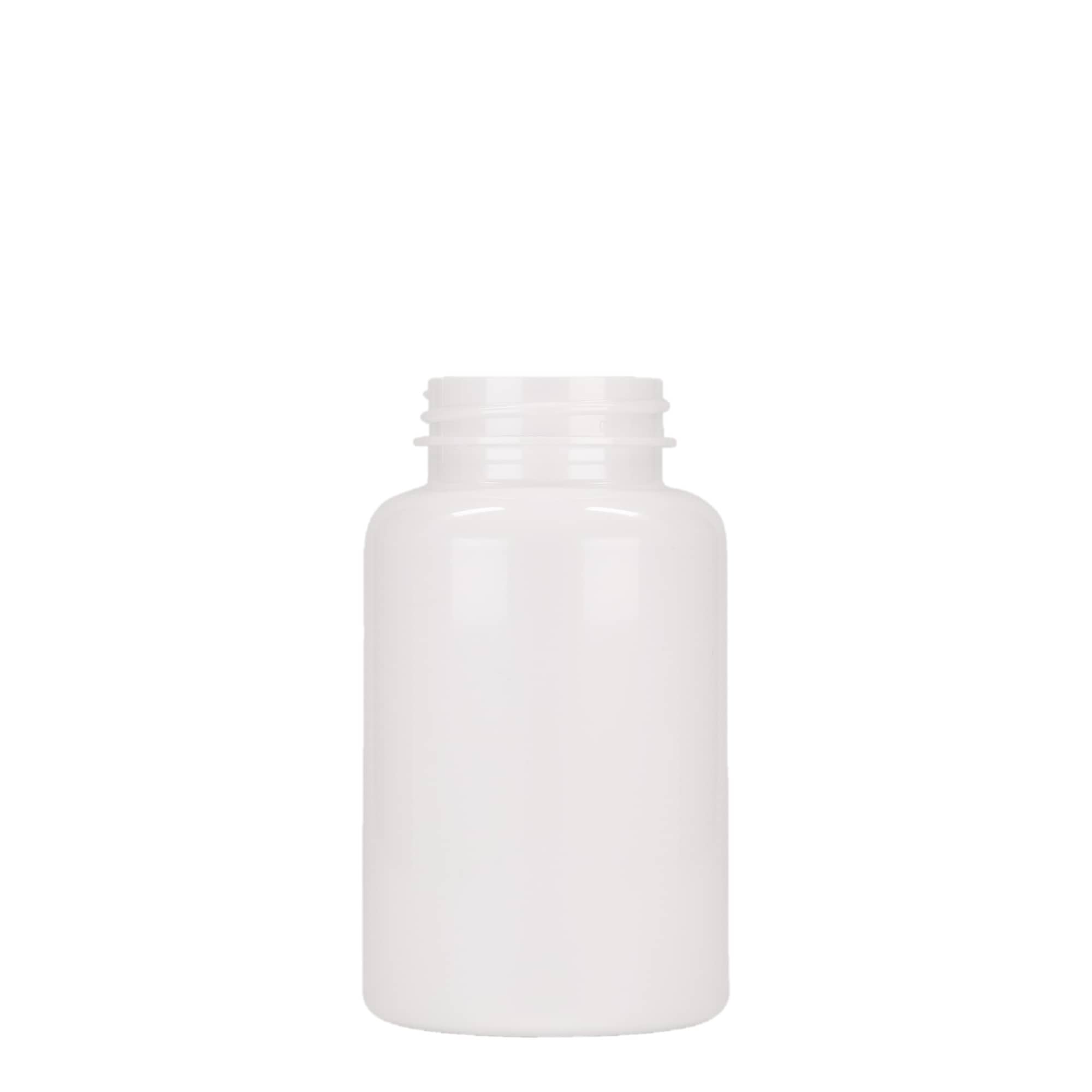 250 ml PET-flaska, plast, vit, öppning: 45/400 250 ml PET-flaska, plast, vit, öppning: 45/400