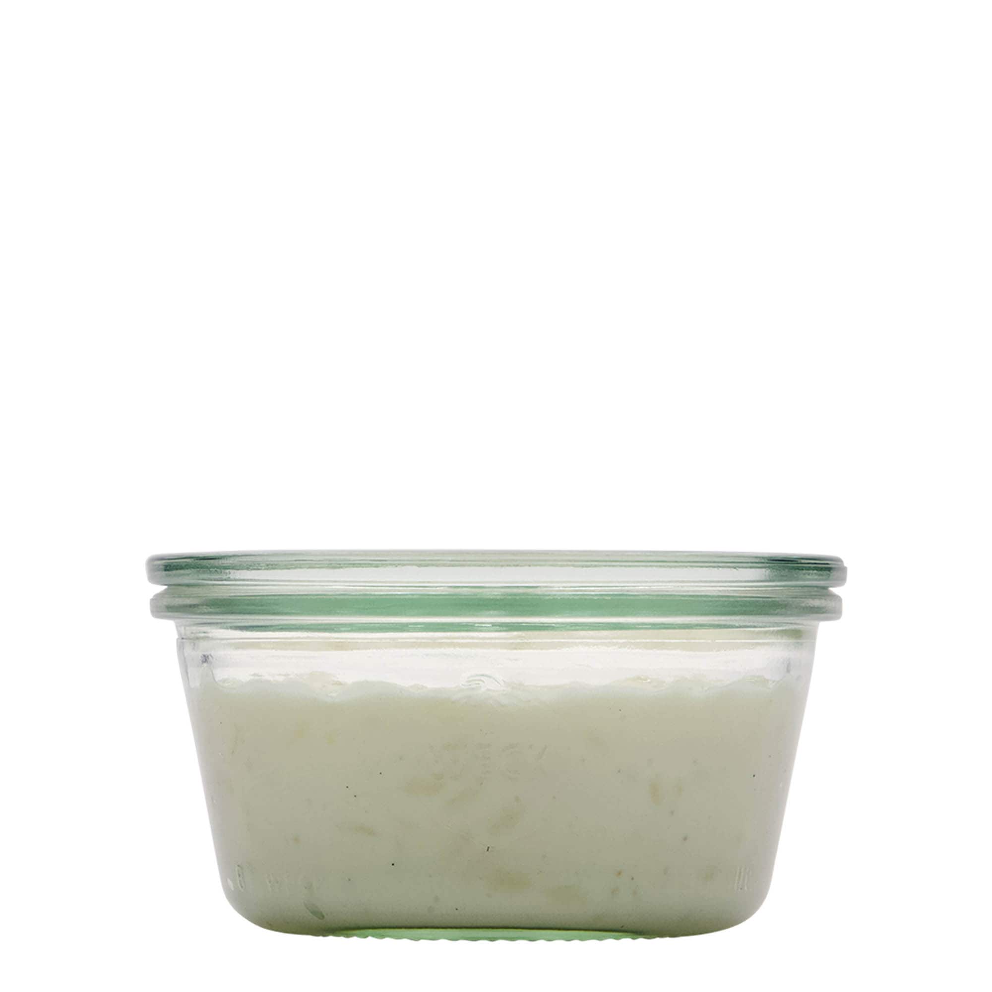 290 ml WECK-sturzglas, mynning: rund kant