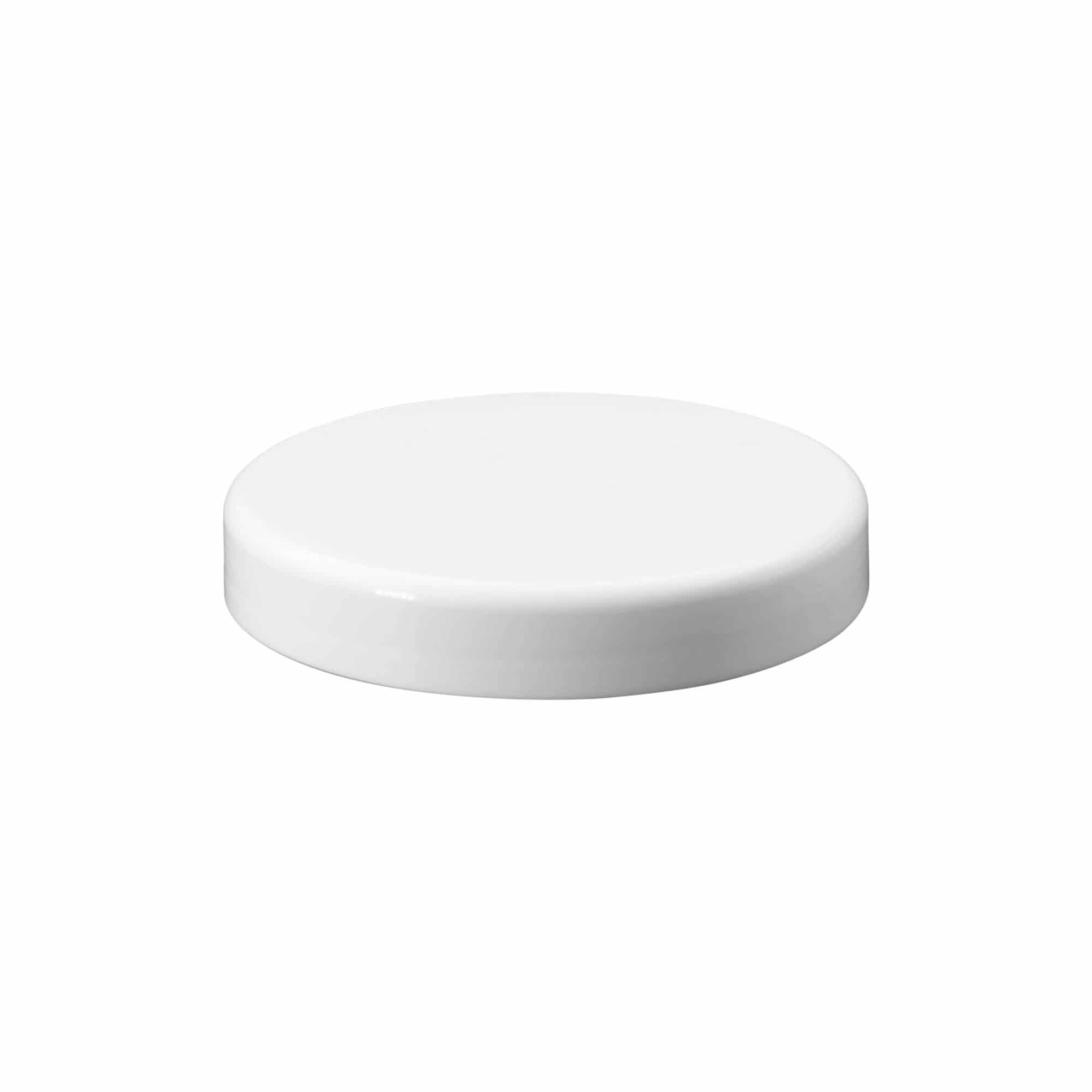 Skruvlock, PP-plast, vitt, för mynning: 100/400