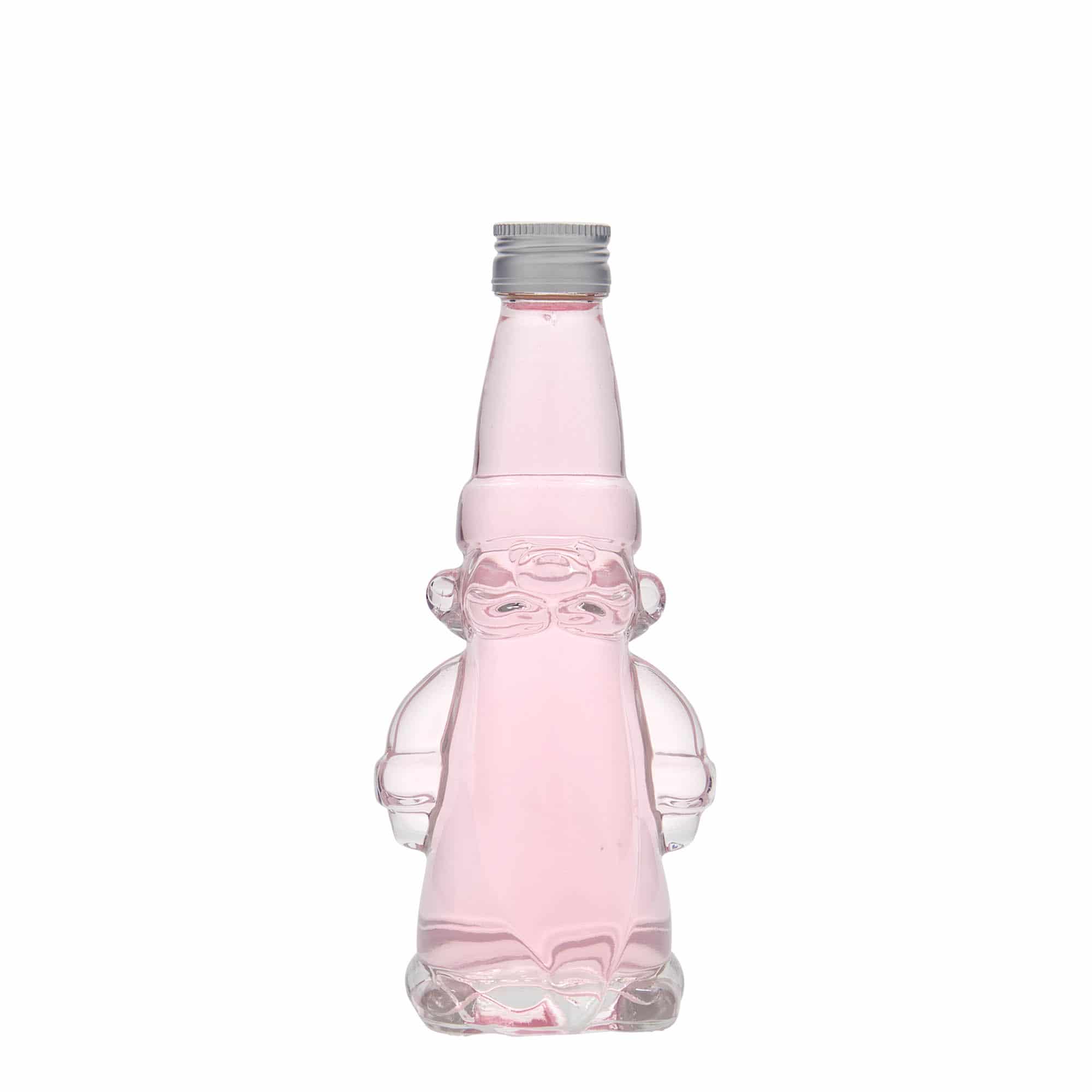 200 ml glasflaska Julnisse, mynning: PP 28
