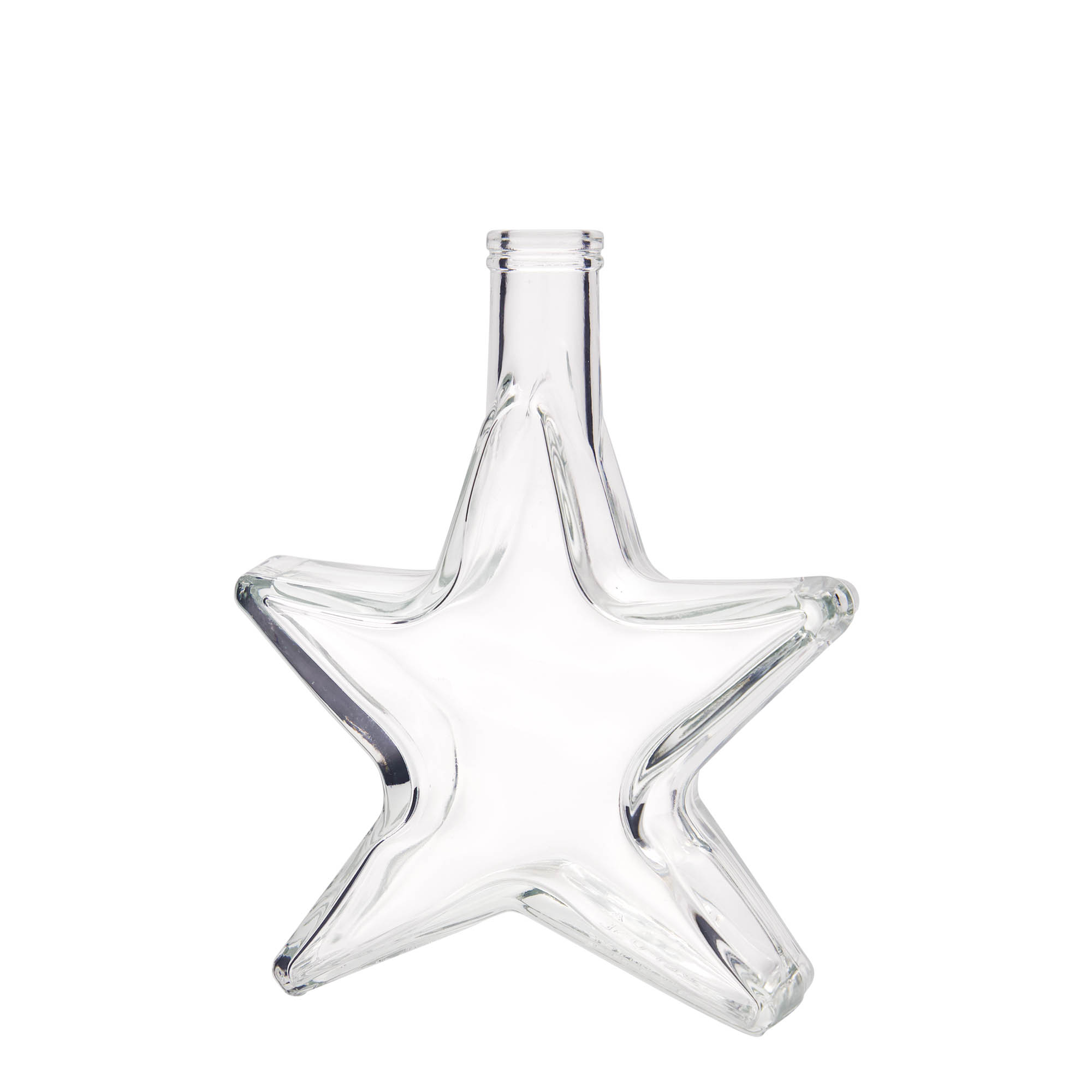 350 ml glasflaska 'Stjärna', öppning: kork 350 ml glasflaska 'Stjärna', öppning: kork