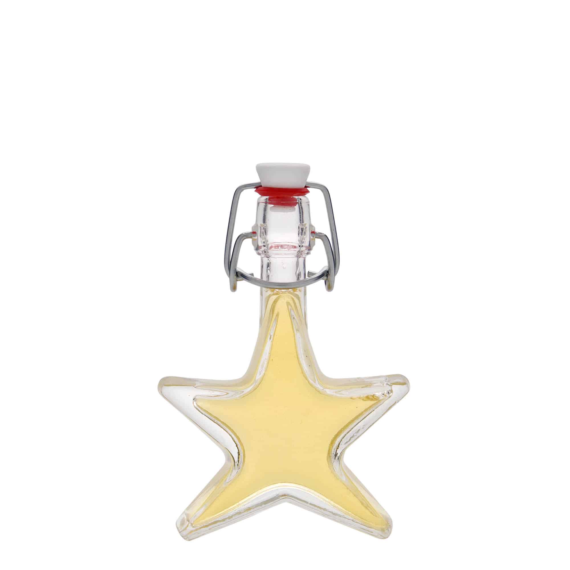 40 ml glasflaska 'Stjärna', mynning: patentkork