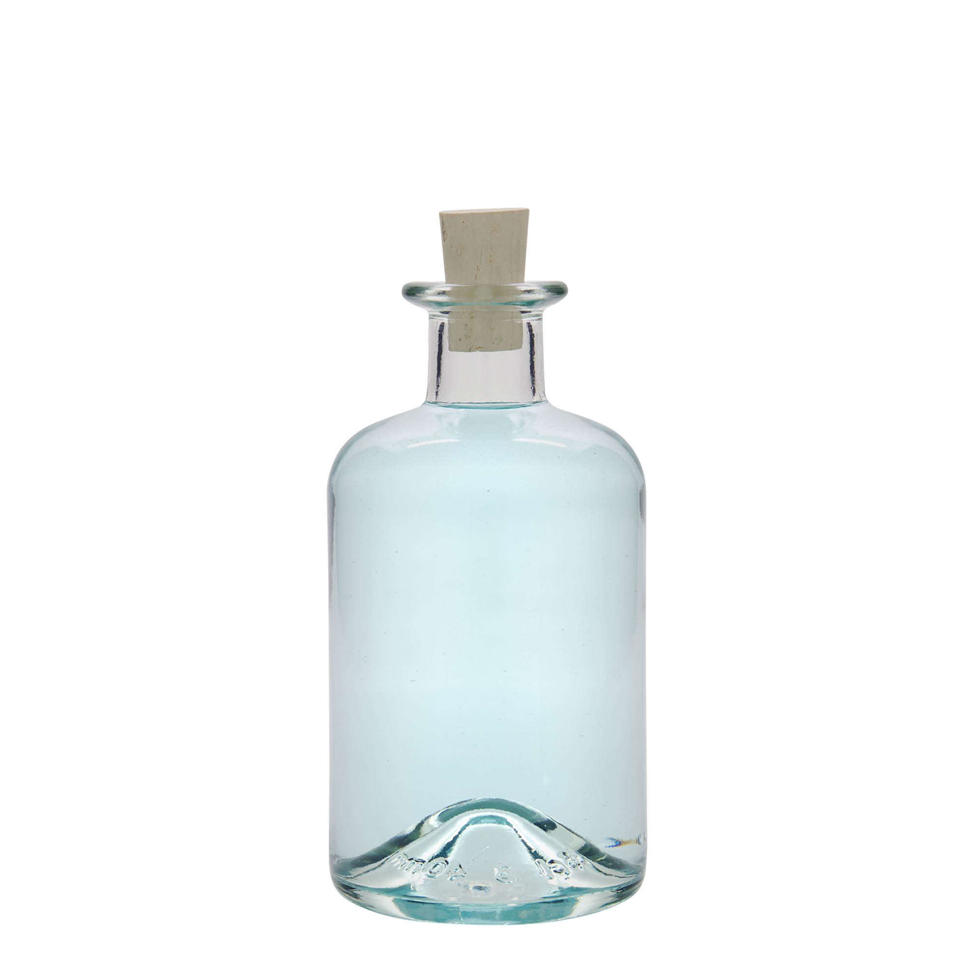 350 ml glasflaska apotekare, mynning: kork