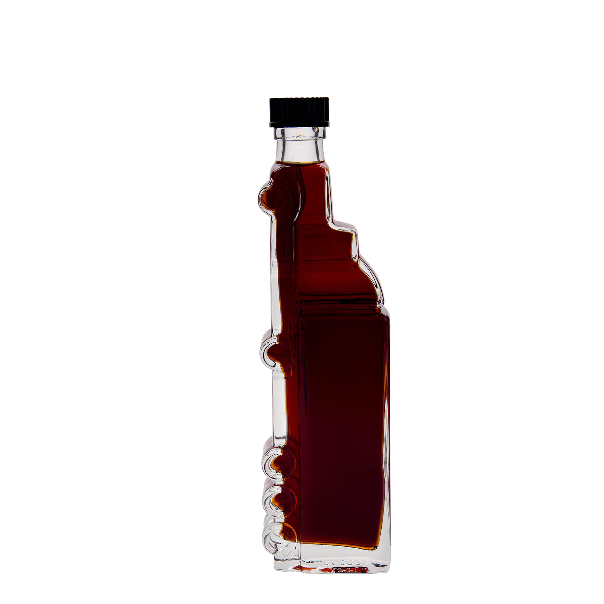 200 ml glasflaska 'Lastbil', mynning: PP 25