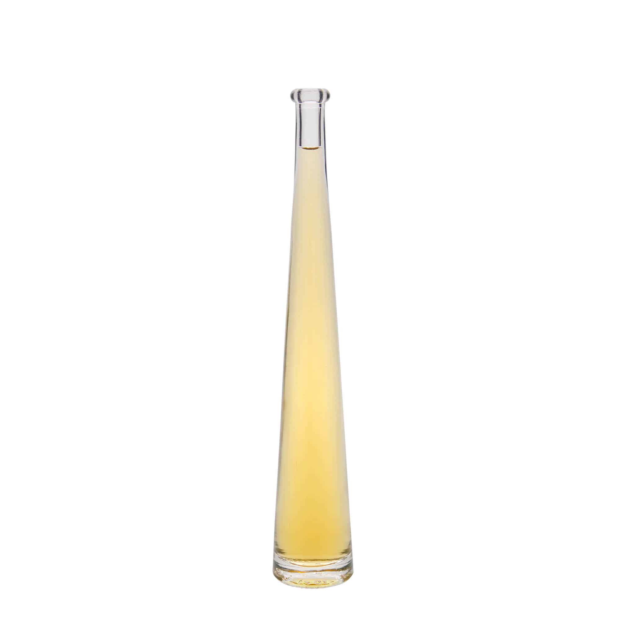 100 ml glasflaska 'Dama Rondo', mynning: kork