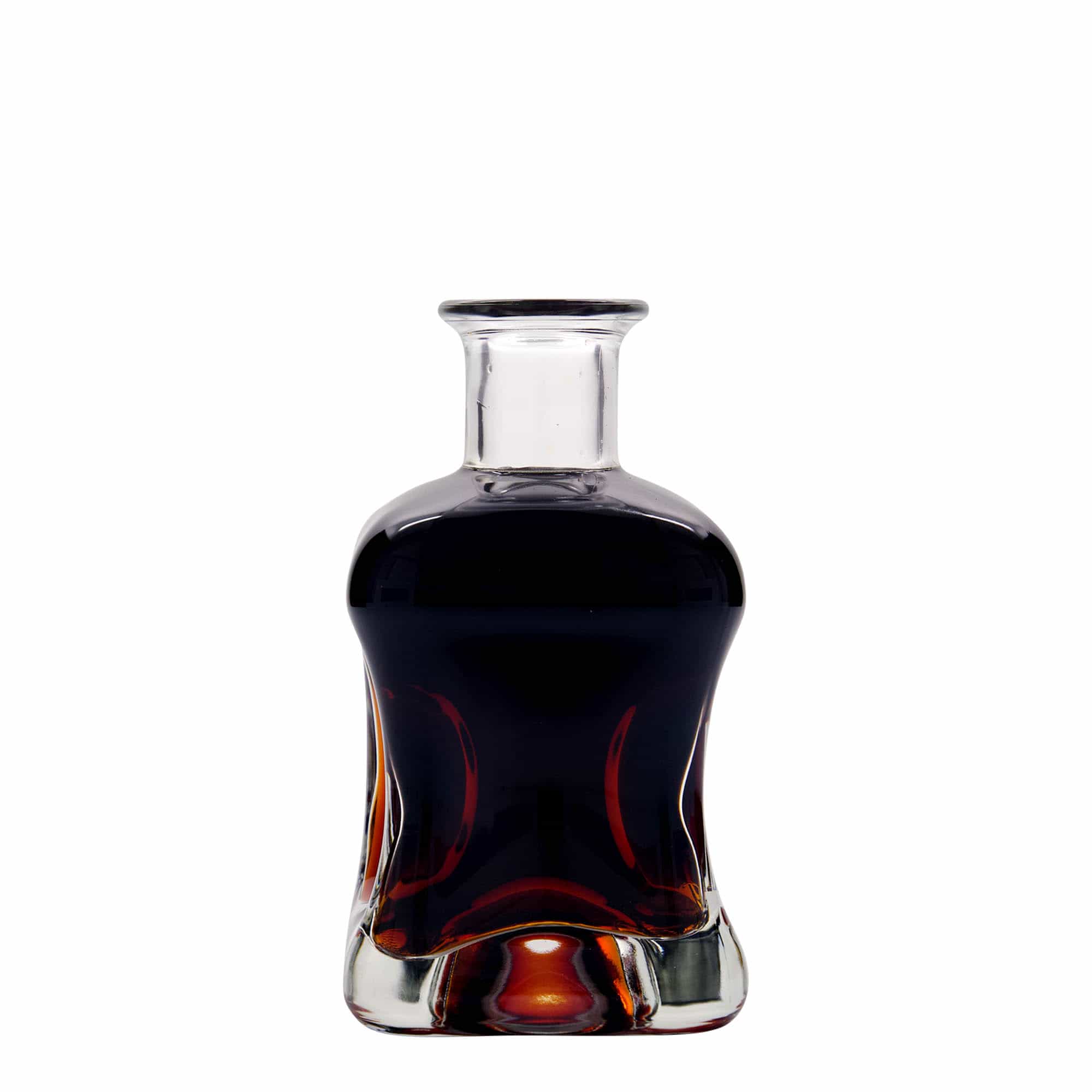 350 ml glasflaska 'Dublin', kvadratisk, öppning: kork