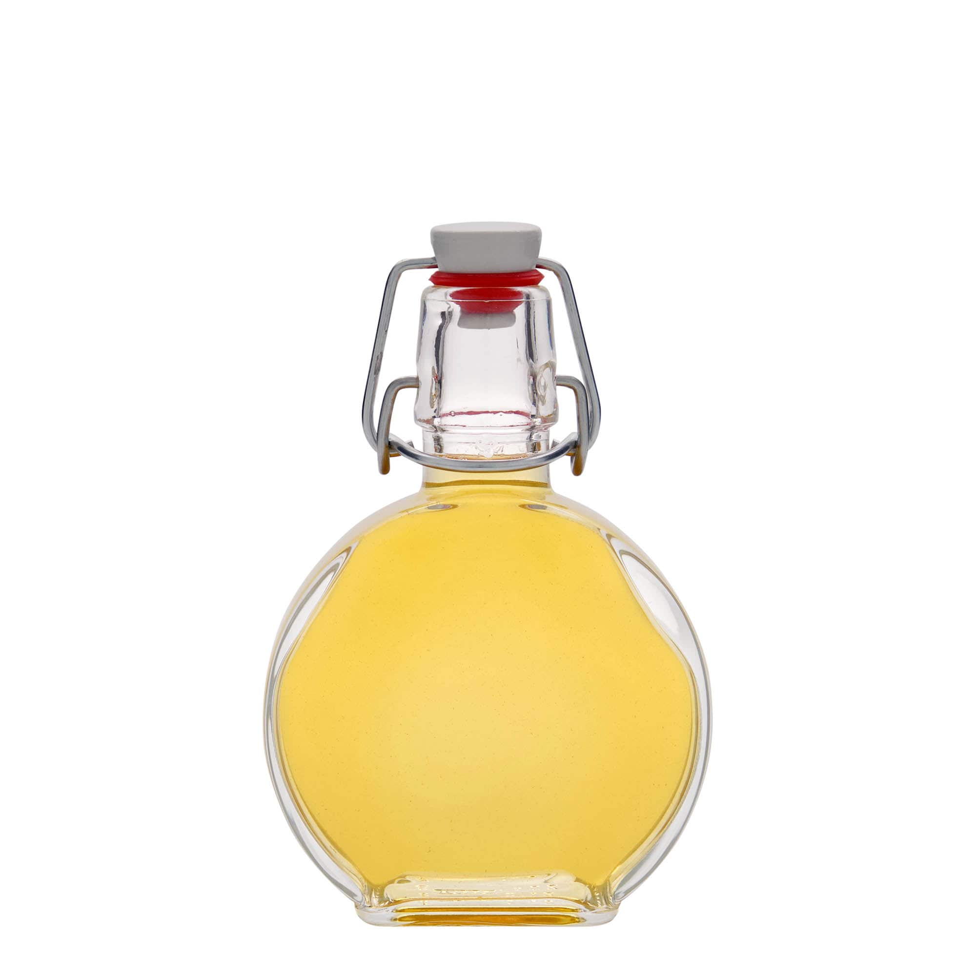 200 ml glasflaska 'Sensatione', rektangulär, öppning: bygelkapsyl