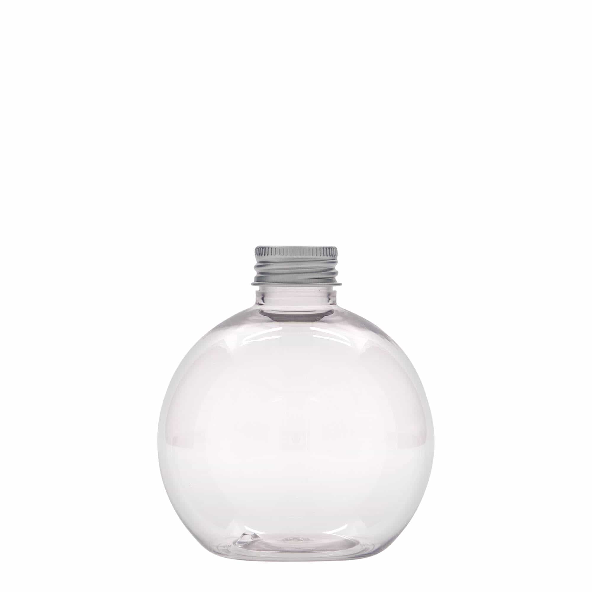 250 ml PET-flaska 'Perry', rund, plast, mynning: GPI 24/410 250 ml PET-flaska 'Perry', rund, plast, mynning: GPI 24/410