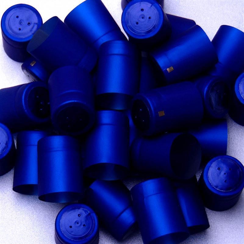 Krympkapsel 32x41, PVC-plast, blå